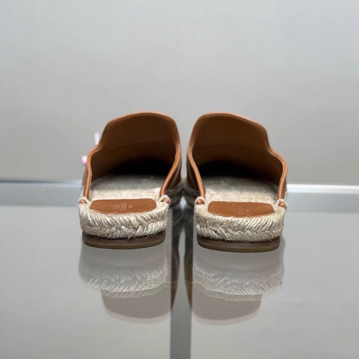 Hermes HERMES Brown Kelly Buckle Mule 37 EU Size US 6.5 / IT 36.5 - 4 Thumbnail