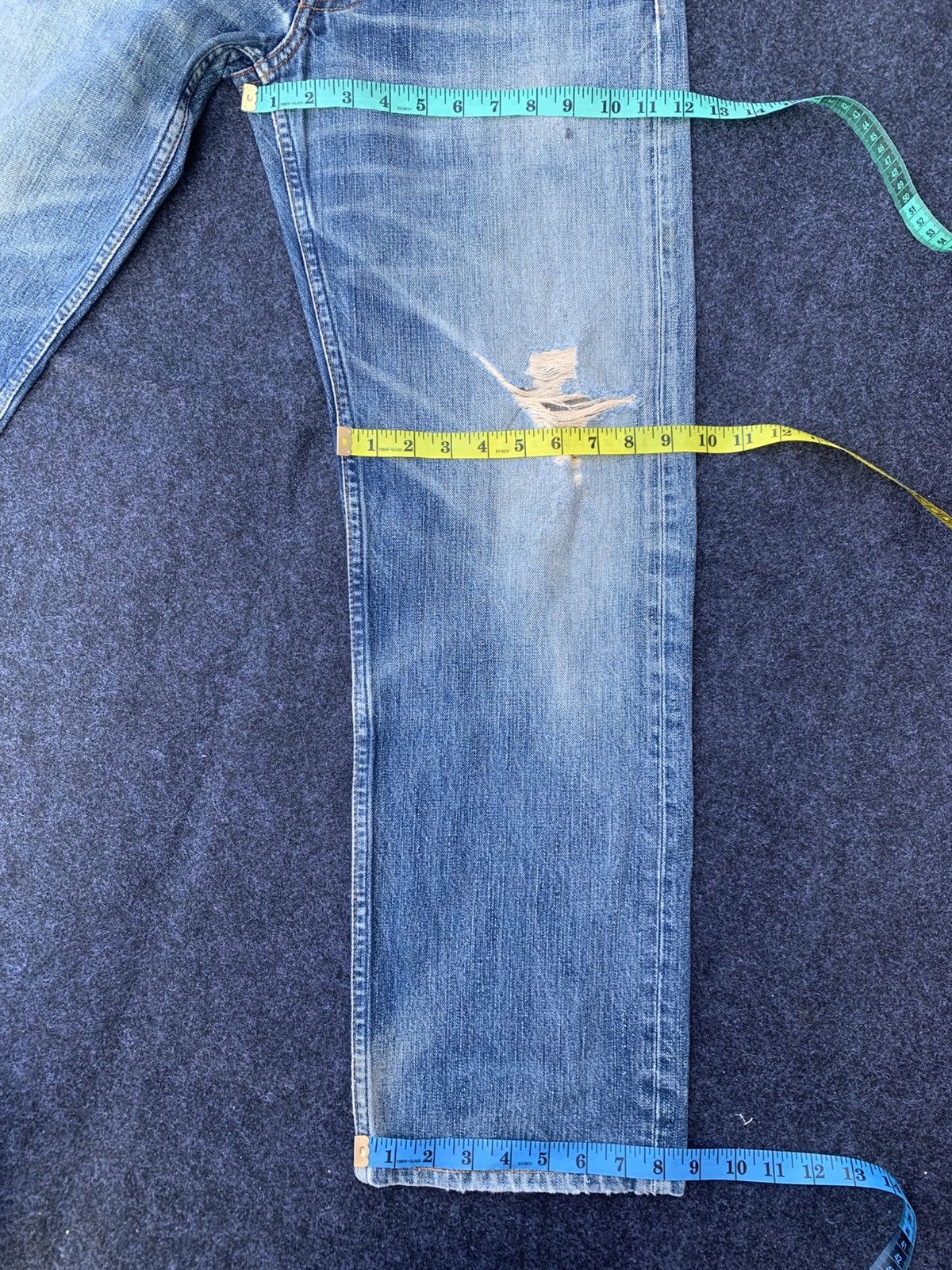 Levi's Distressed vintage Levi's 503 nice faded. (26) Size US 29 - 7 Thumbnail
