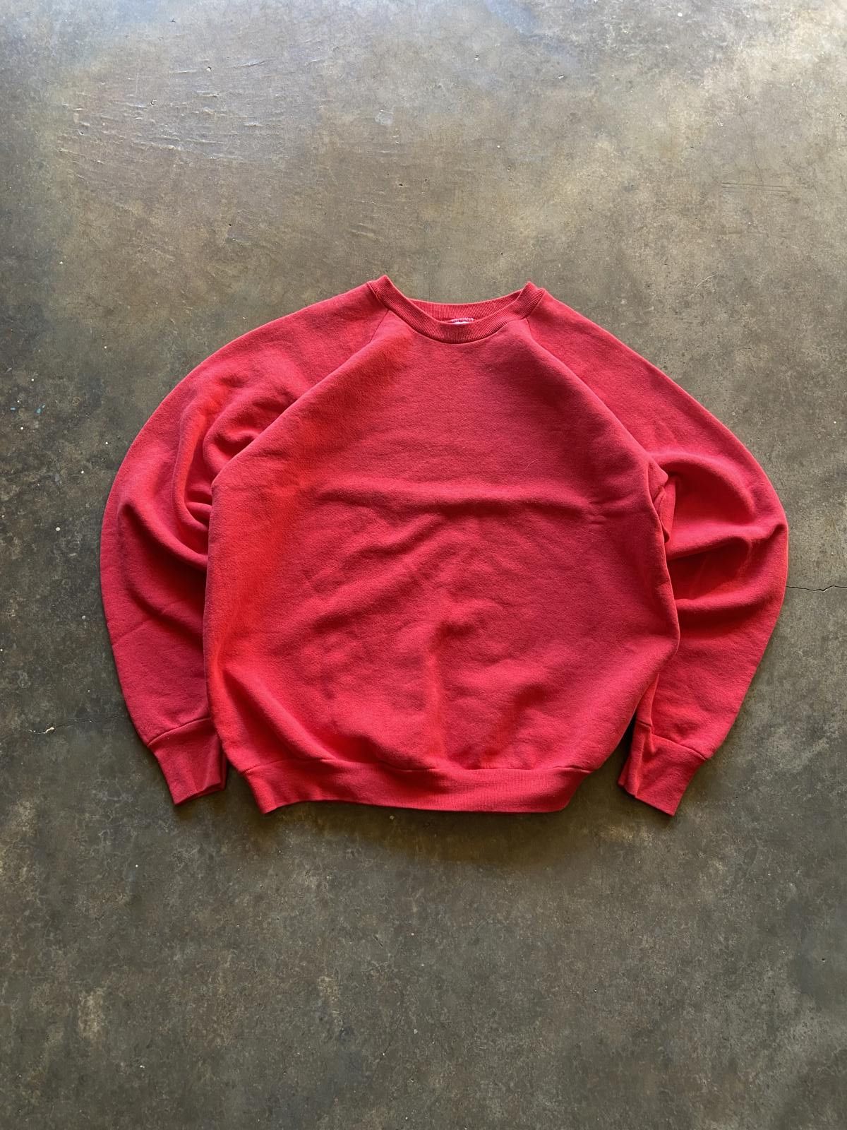 Fruit Of The Loom Vintage 90s Heavyweight Thick Boxy Sweatshirt USA Made Size US XL / EU 56 / 4 - 1 Thumbnail