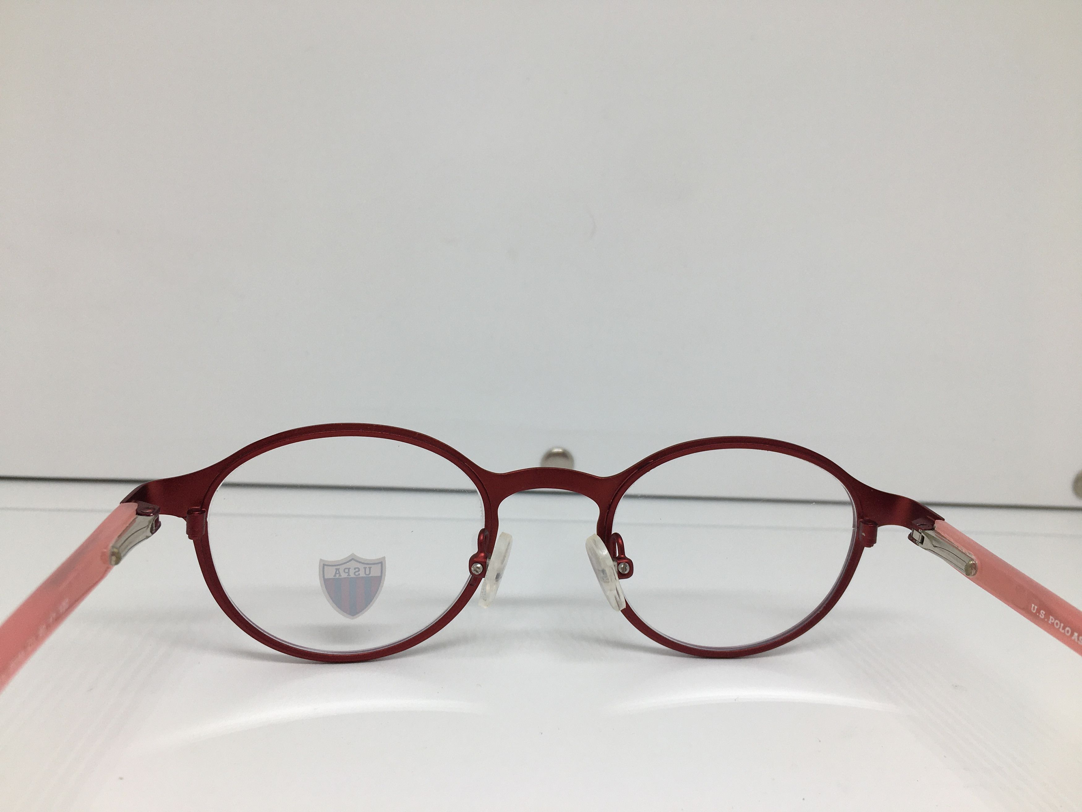U.S. Polo Assn. U.S. POLO Assn Purple Red Oval RX Eyeglasses Size ONE SIZE - 5 Thumbnail