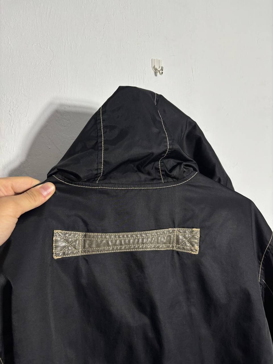 Diesel Vintage Diesel Nylon Leather Inserts RARE Bomber Jacket Size US L / EU 52-54 / 3 - 17 Thumbnail