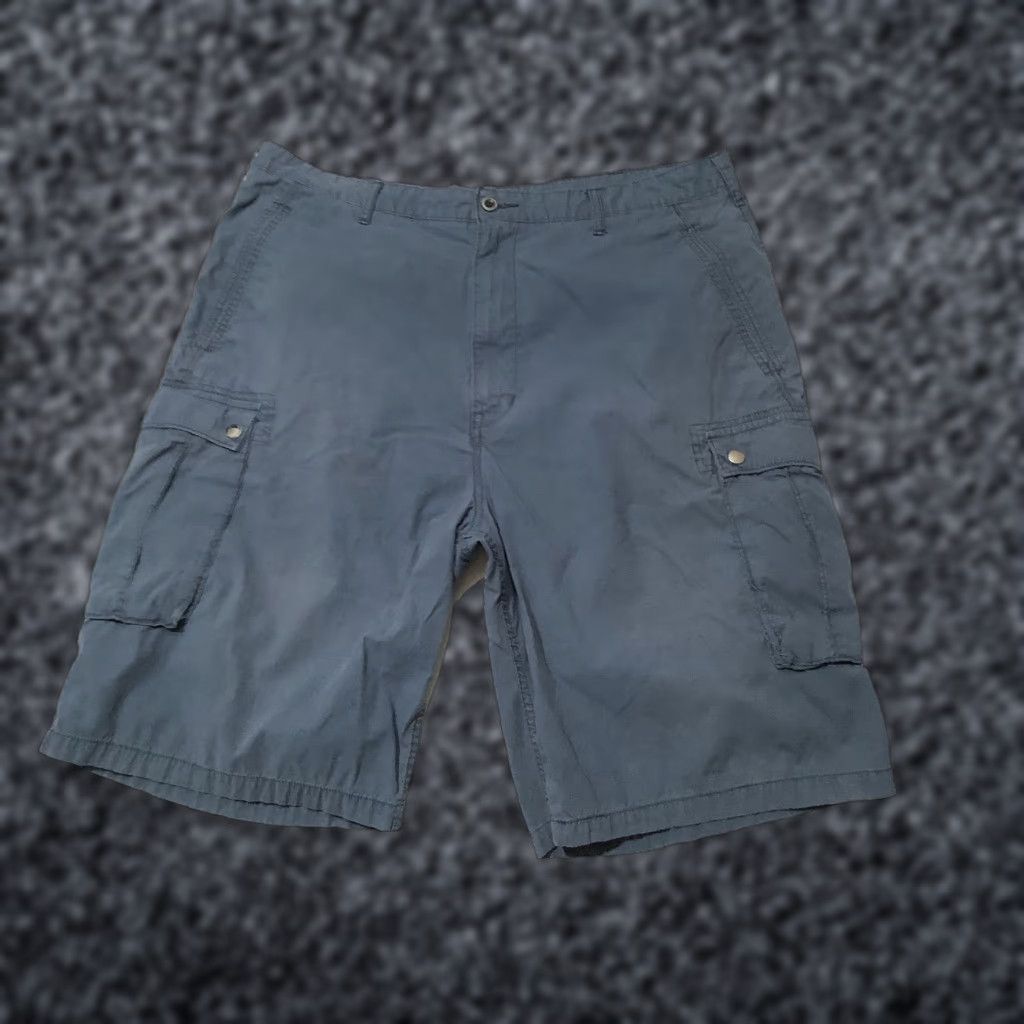 Levi's Levi's Cargo Shorts Mens 40 Blue Cotton Blend Flat Front Utility Pockets Casual Size US 40 / EU 56 - 1 Thumbnail