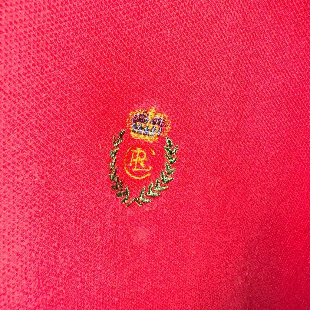 Polo Ralph Lauren 90s Chaps Ralph Lauren Ralph Red Pique Polo Shirt Size 2XLT Size US XXL / EU 58 / 5 - 4 Thumbnail