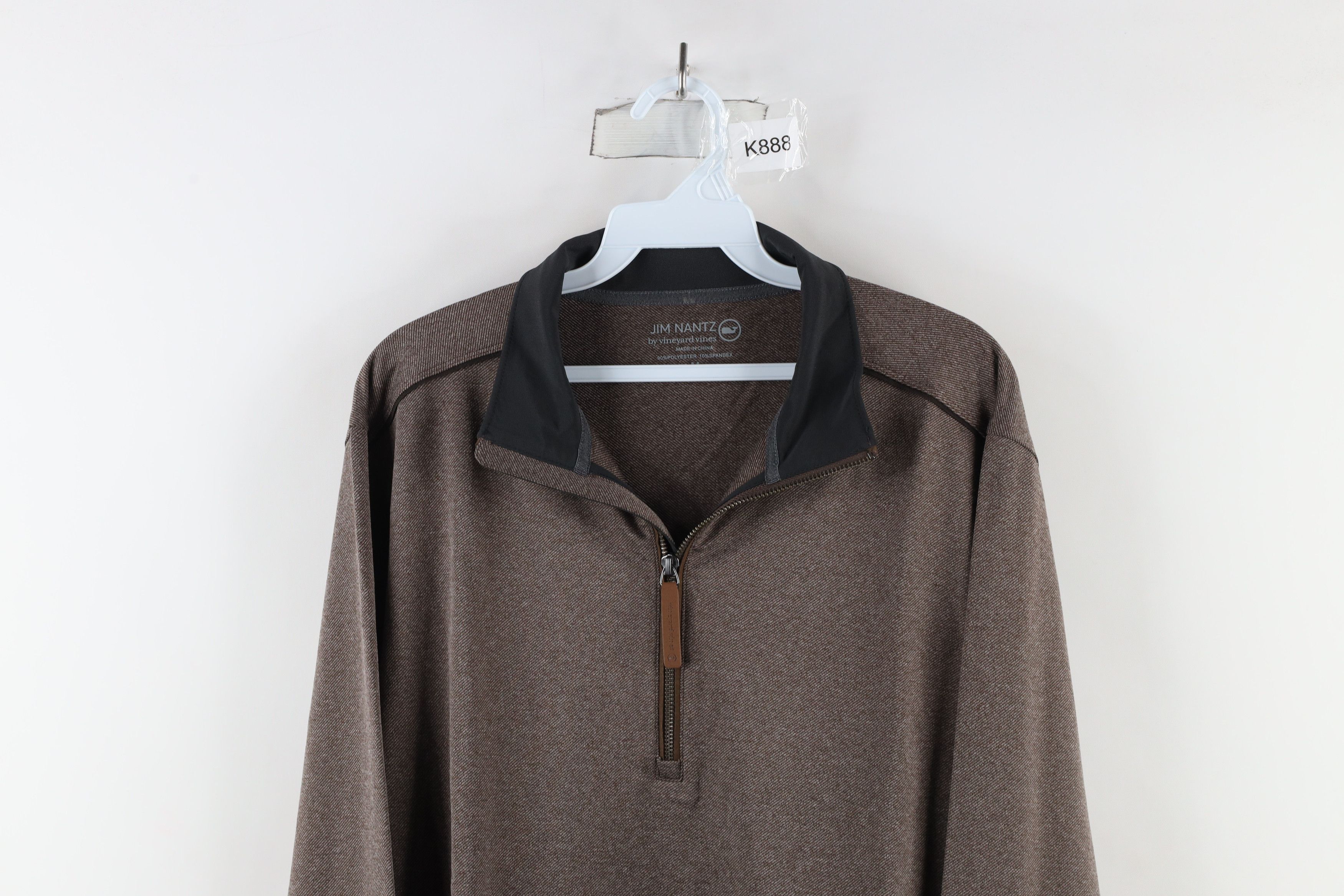 Vineyard Vines × Vintage Jim Nantz Vineyard Vines Zip Golfing Pullover Jacket Top Size US M / EU 48-50 / 2 - 2 Thumbnail