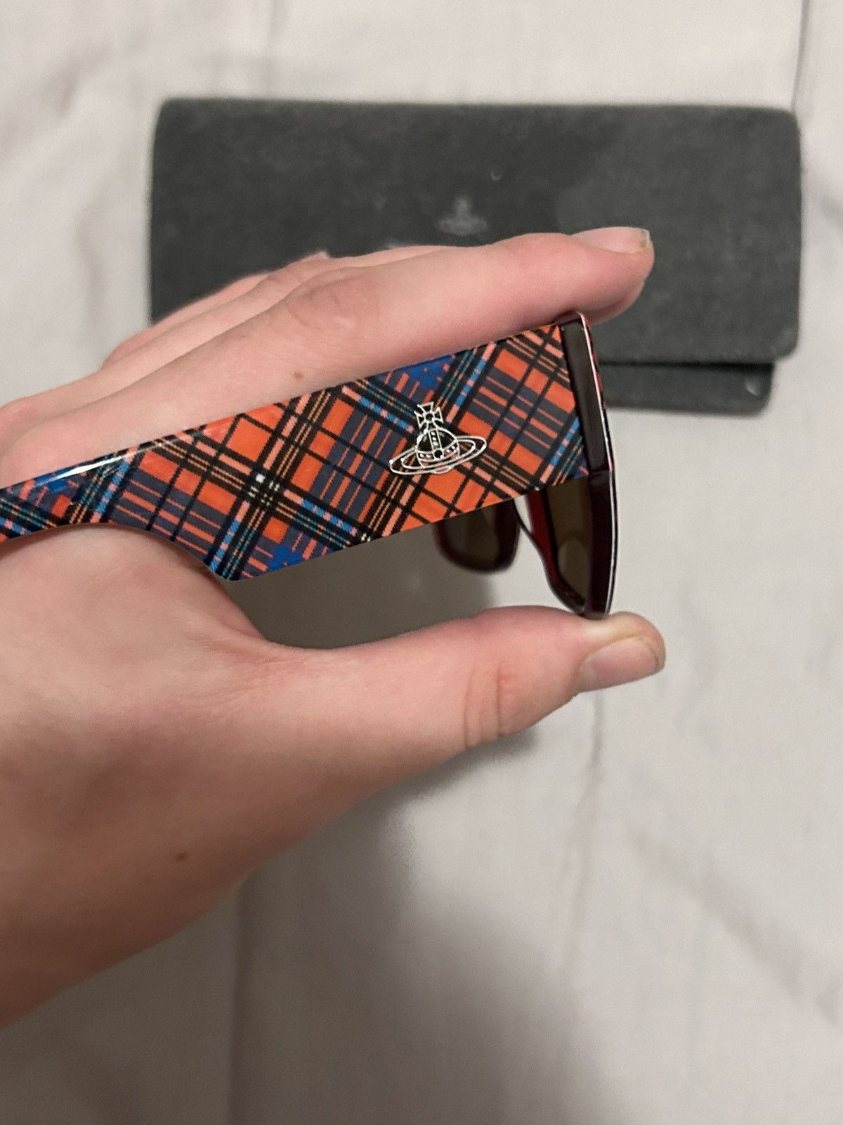 Vivienne Westwood Vivienne Westwood plad unisex glasses Size ONE SIZE - 3 Thumbnail