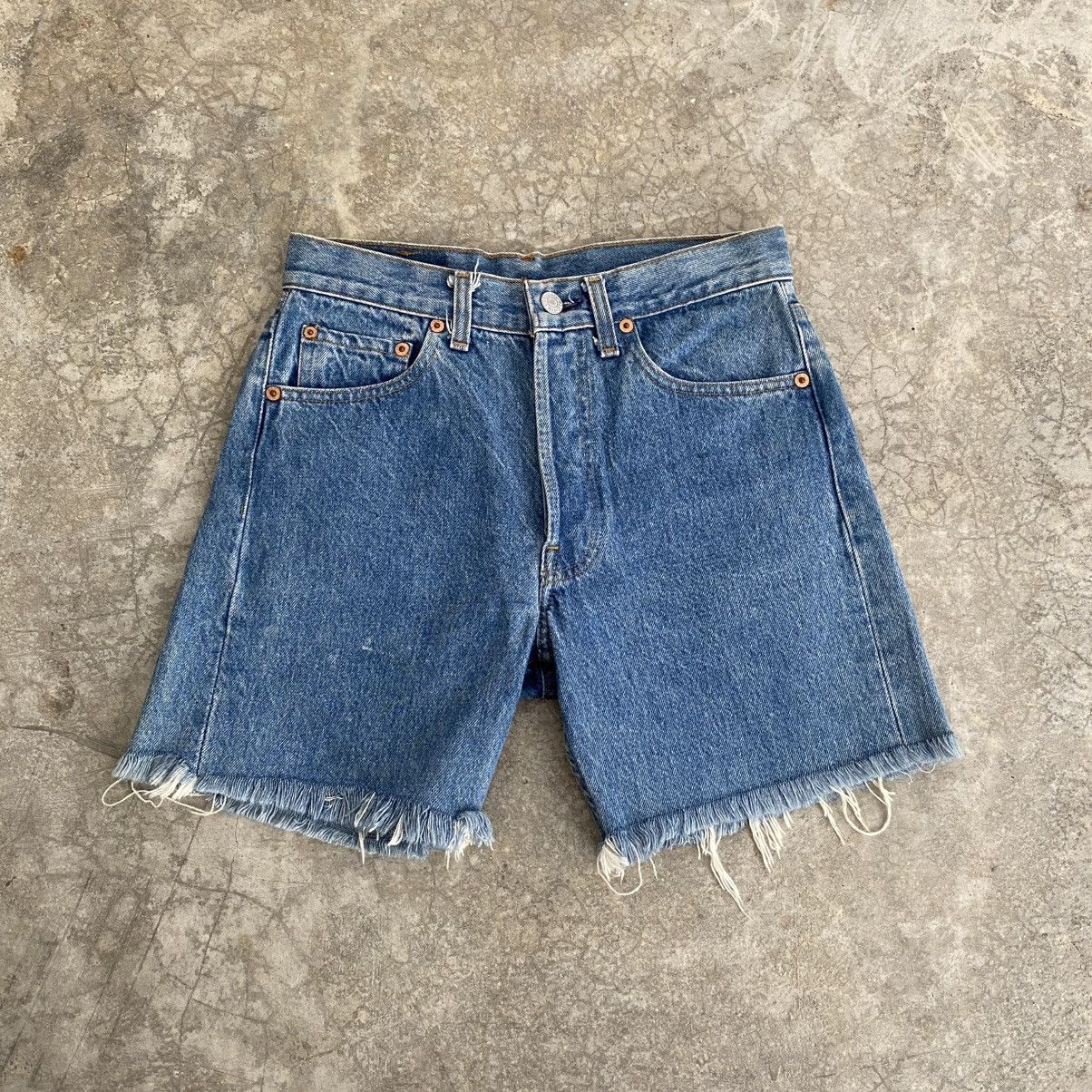 Levi's Size 27 Vintage 1991 Levis 501xx Denim Jeans Shorts Jorts Size US 27 - 1 Thumbnail