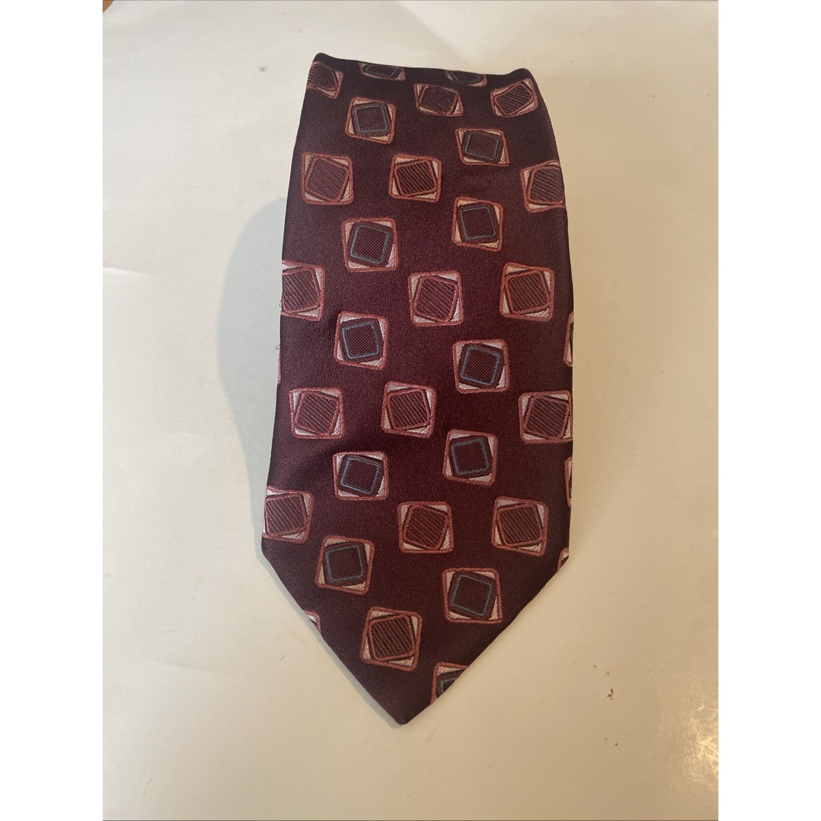 Guy Laroche Guy Laroche Paris Men's 100% Silk Tie ~ Red Multicolor ~ Size ONE SIZE - 1 Thumbnail