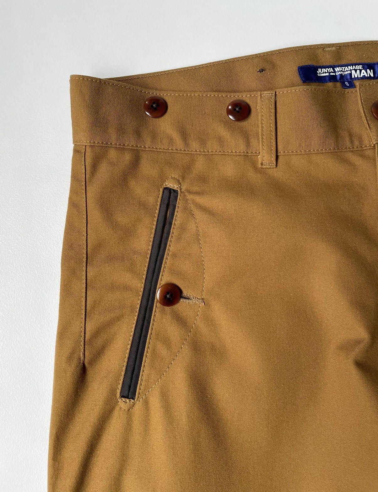 Comme des Garcons A/W 09 Tan Cotton Work Trousers Size US 32 / EU 48 - 5 Thumbnail