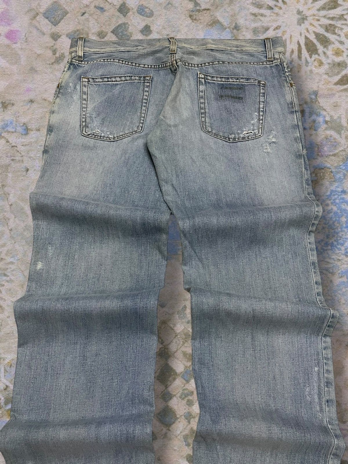 Dolce & Gabbana Vintage Authentic Designer Dolce & Gabbana Distressed Denim Size US 36 / EU 52 - 13 Thumbnail