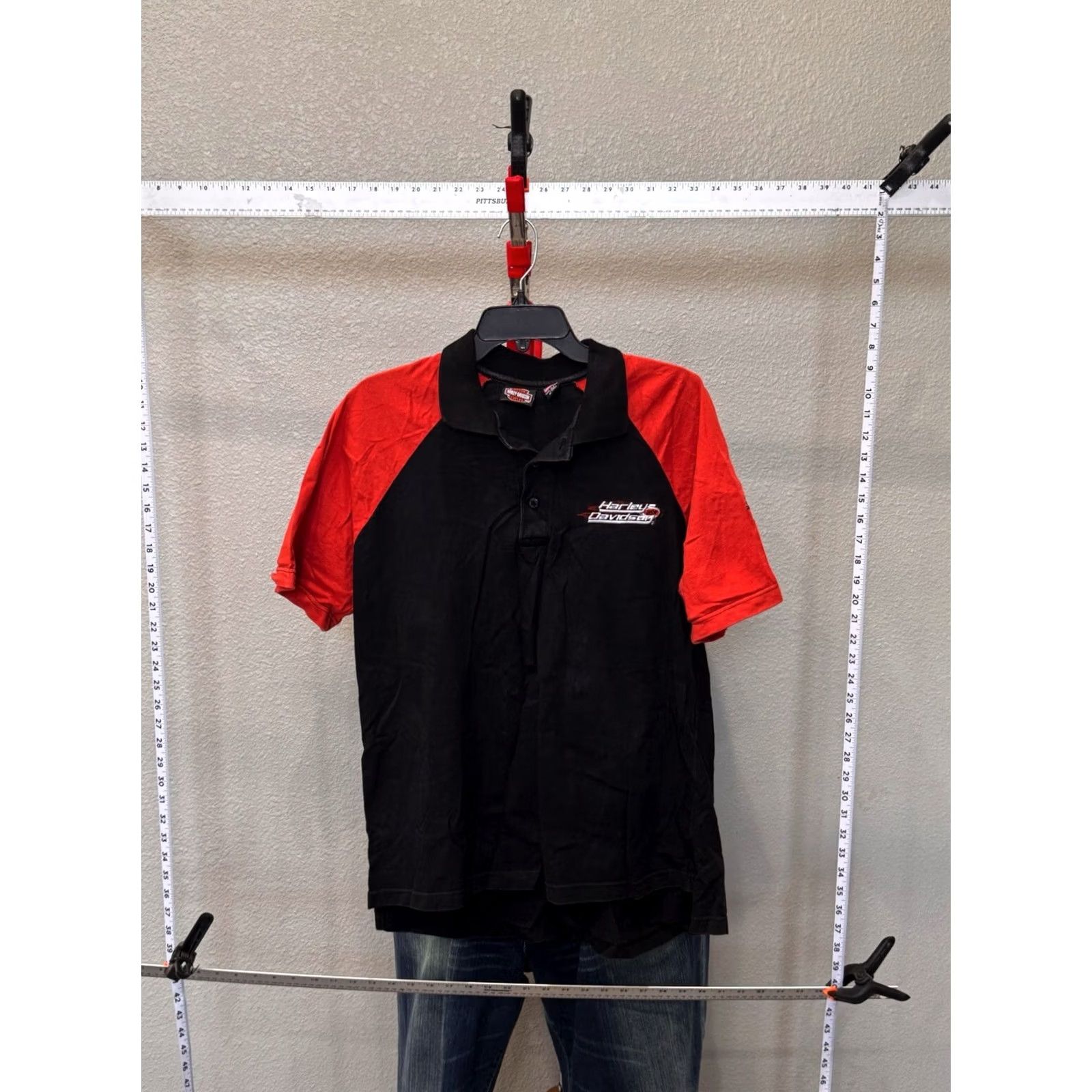Harley Davidson Harley Davidson Cerini POLO SHIRT Large L Mens Color Sharp Size US L / EU 52-54 / 3 - 3 Thumbnail