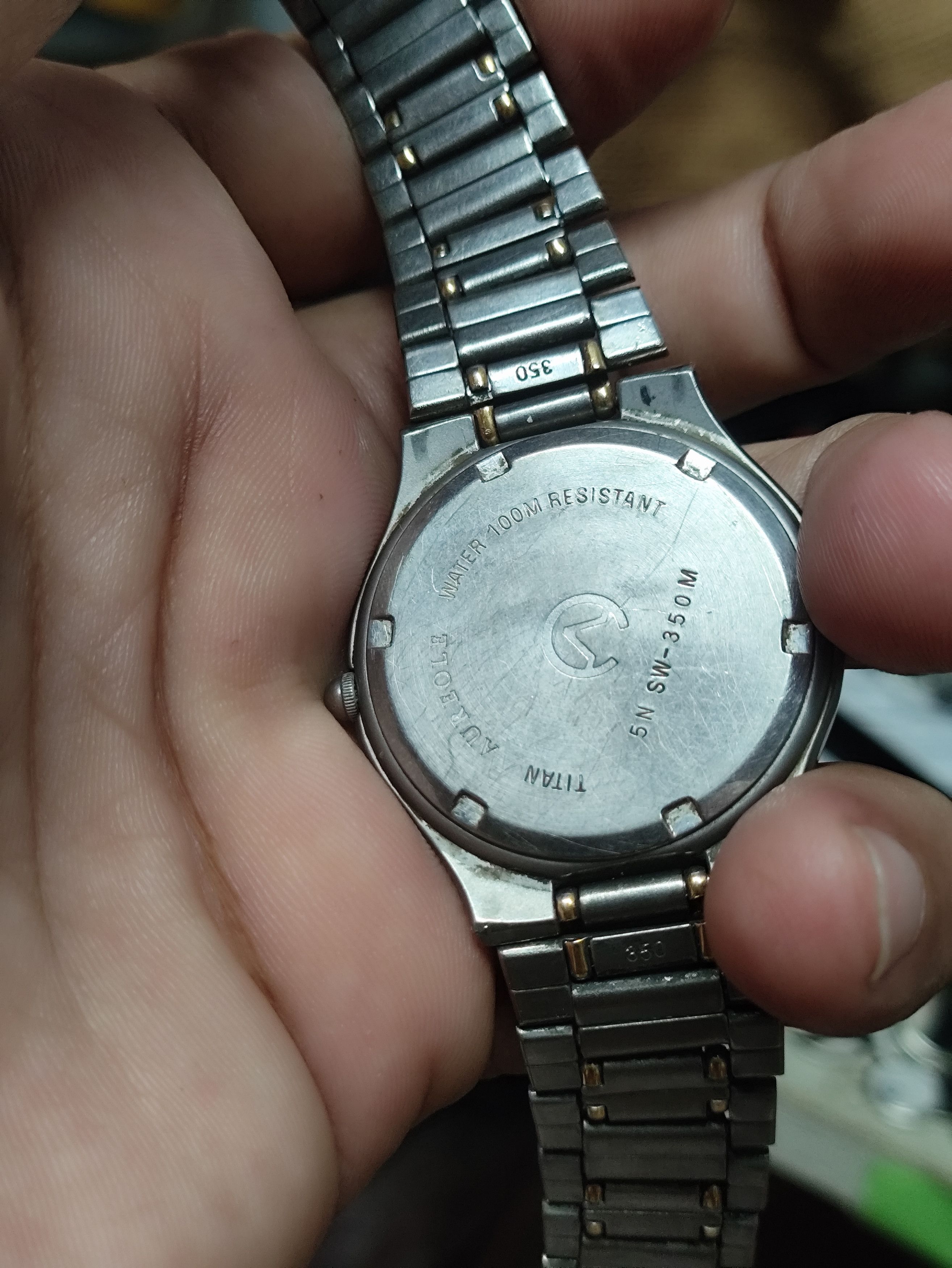 Designer × Japanese Brand × Vintage VINTAGE AUREOLE QUARTZ JAPAN WATCH Size ONE SIZE - 7 Thumbnail