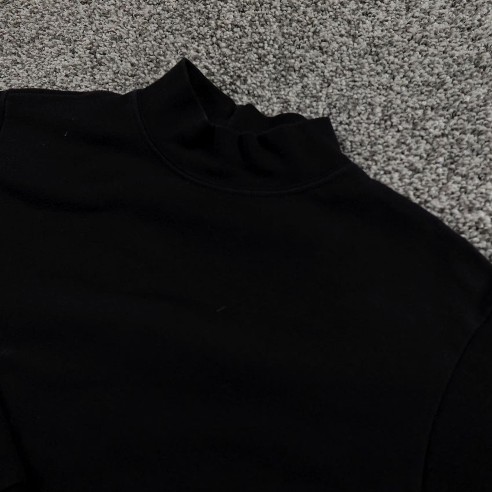 Vintage VINTAGE LL Bean Shirt Womens XS Black Mock Neck Long Sleeve Baselayer Tee Top USA Size XS / US 0-2 / IT 36-38 - 2 Thumbnail