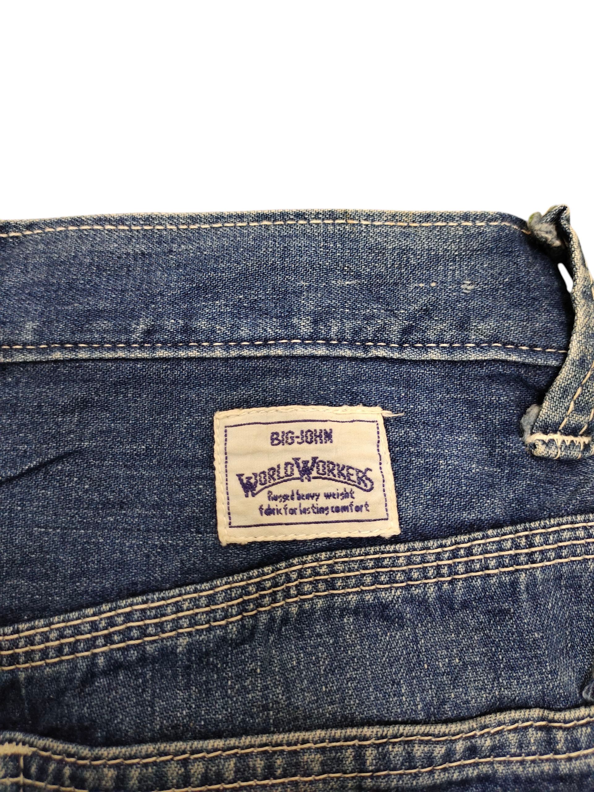 Comme des Garcons × Undercover Vintage Big John World Workers loose Denim Pants Size US 26 / EU 42 - 10 Thumbnail
