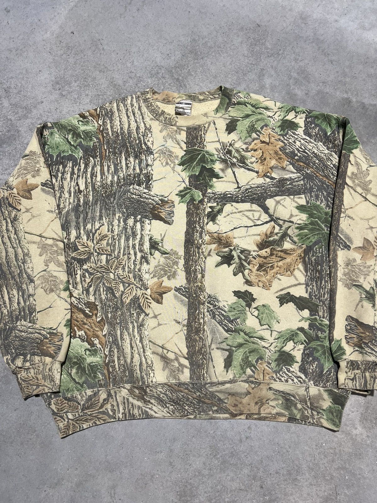 Jerzees × Realtree × Vintage Vintage 90s Jerzees RealTree Camo Sweatshirt Size US XXL / EU 58 / 5 - 2 Thumbnail