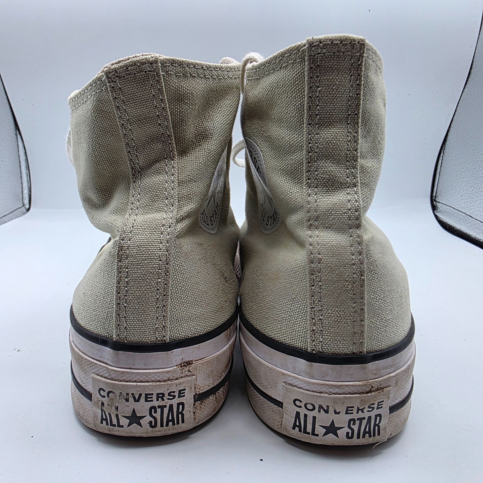 Converse Converse Chuck Taylor Lift Platform Womens Size 9 Beige Snea Size US 9 / IT 39 - 5 Thumbnail