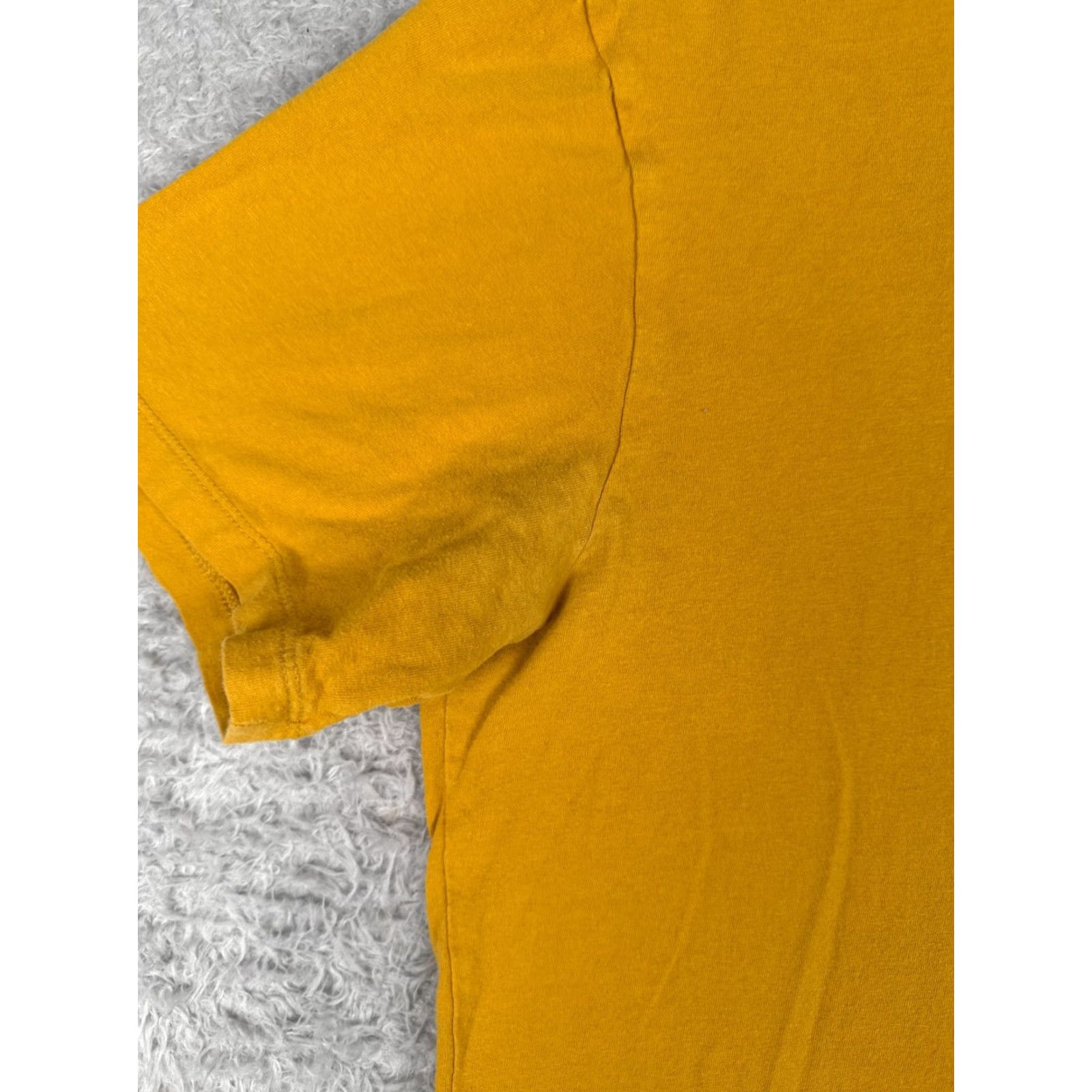 The North Face The North Face Shirt Men Medium Yellow Short Sleeve Logo Cotton Breathable All Seasons Mens Size US M / EU 48-50 / 2 - 6 Thumbnail