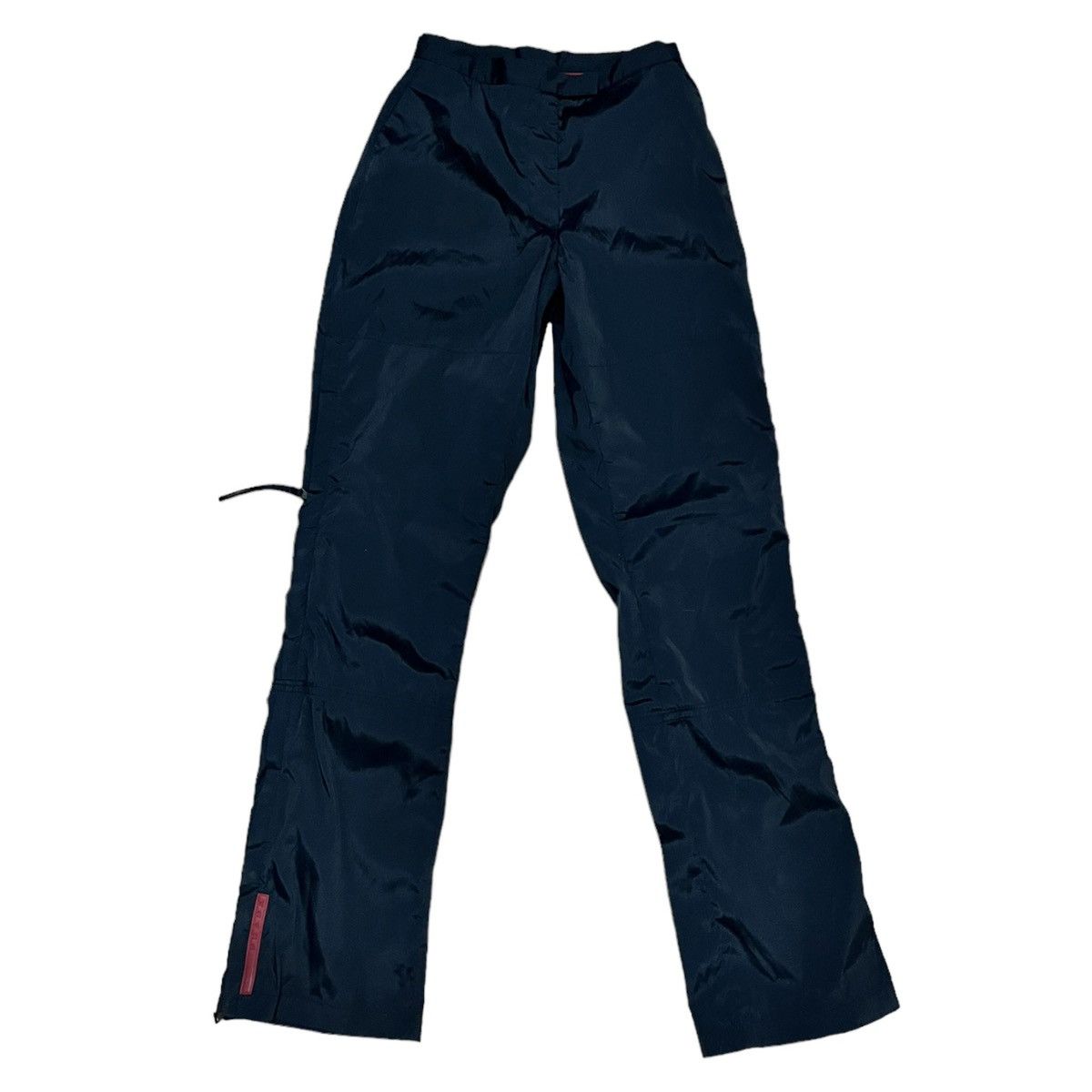Designer × Prada Prada nylon red tab track pants Size 24" / US 00 / IT 34 - 1 Thumbnail