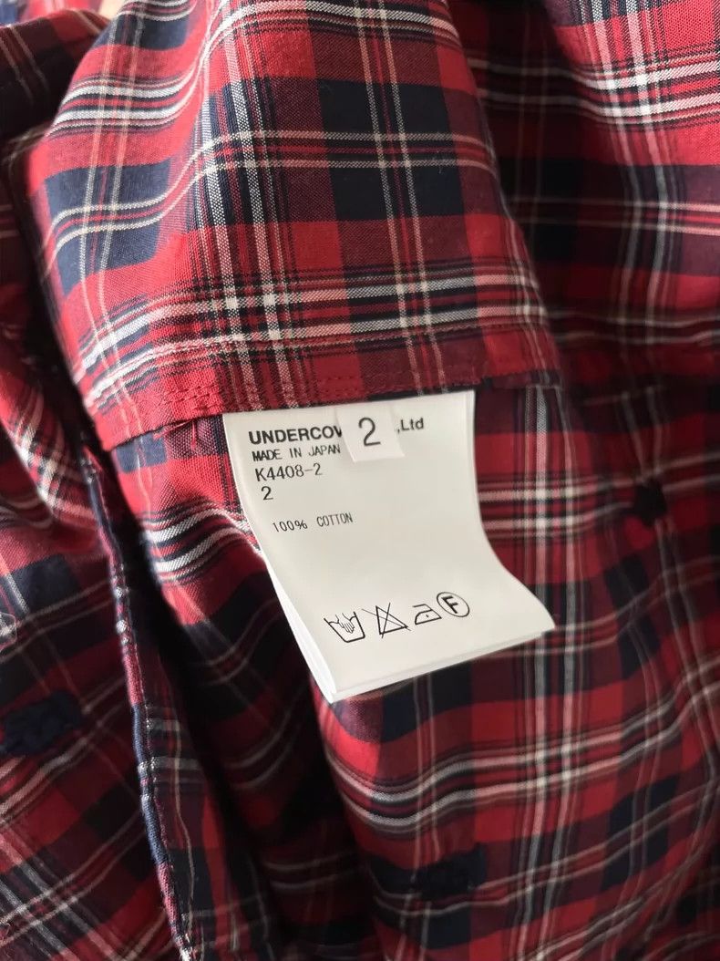 Undercover undercover 13ss embroidered pullover plaid shirt 2502-Nexta Size US M / EU 48-50 / 2 - 9 Thumbnail
