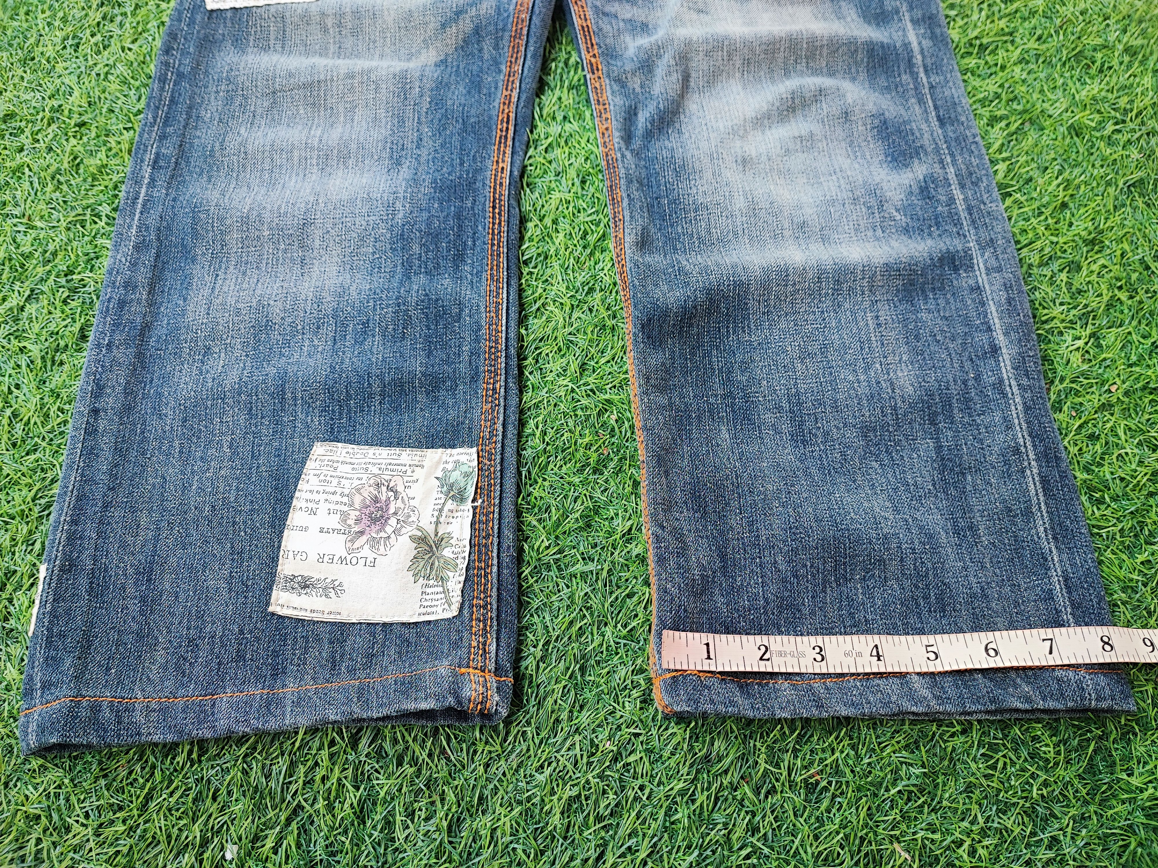 Undercover Avail Patchwork Art Jeans Punk Style Size US 31 - 7 Thumbnail