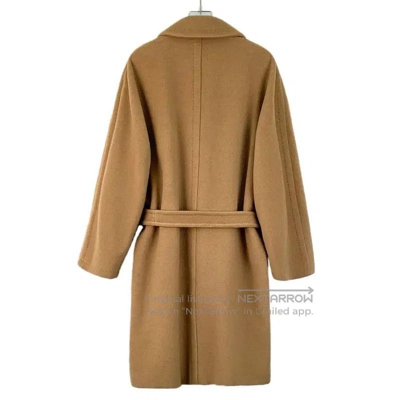 Max Mara MaxMara Brown Wool Women's Coat . Size M / US 6-8 / IT 42-44 - 2 Thumbnail