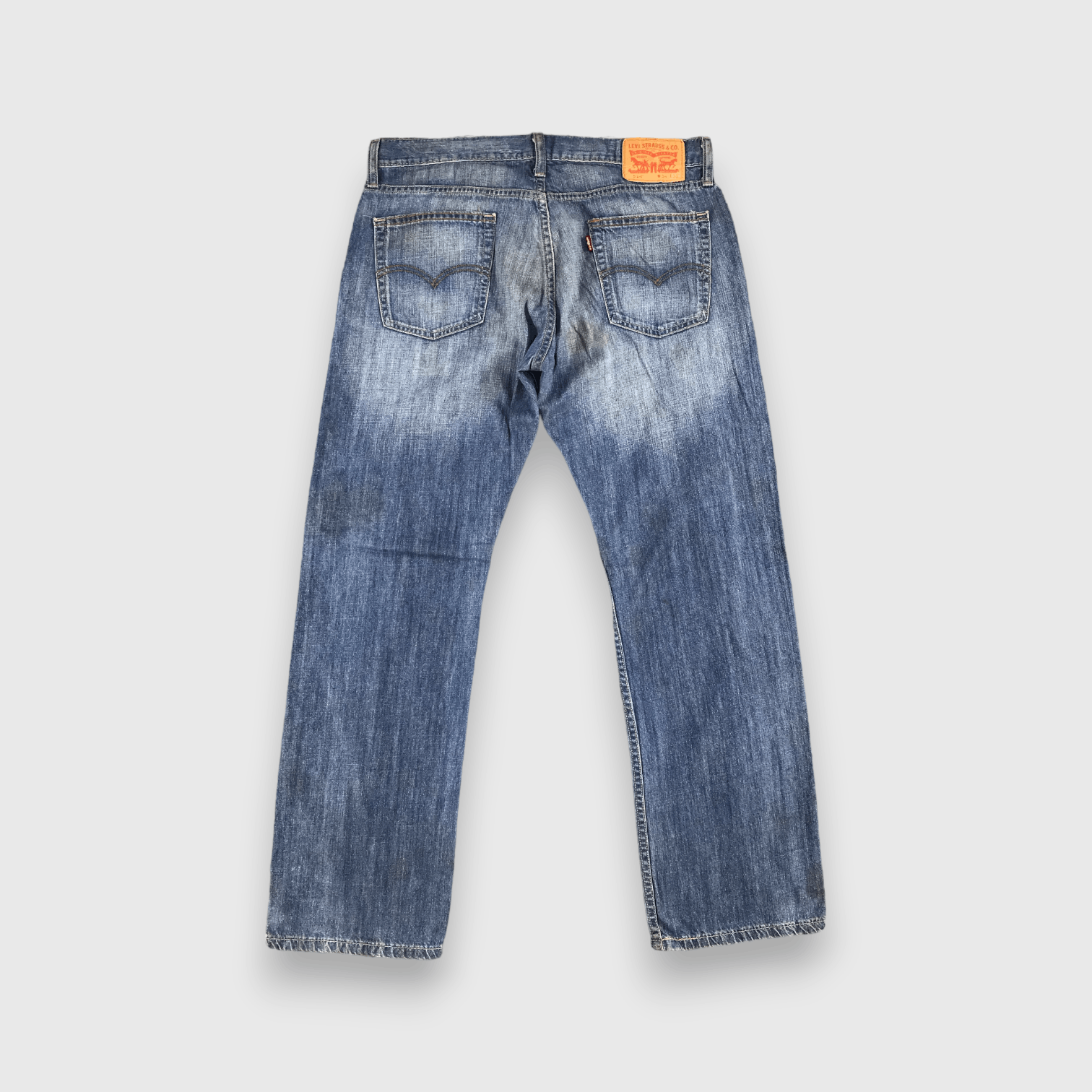 Levi's Stone Wash Vintage Levis 514 Jeans -J1058 Size US 35 - 2 Thumbnail