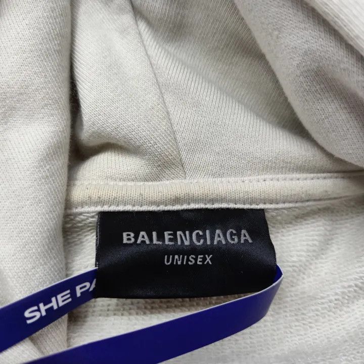 Balenciaga Balenciaga Balenciaga Men's FW22 Logo Cotton Hoodie -2507 Size US M / EU 48-50 / 2 - 2 Thumbnail