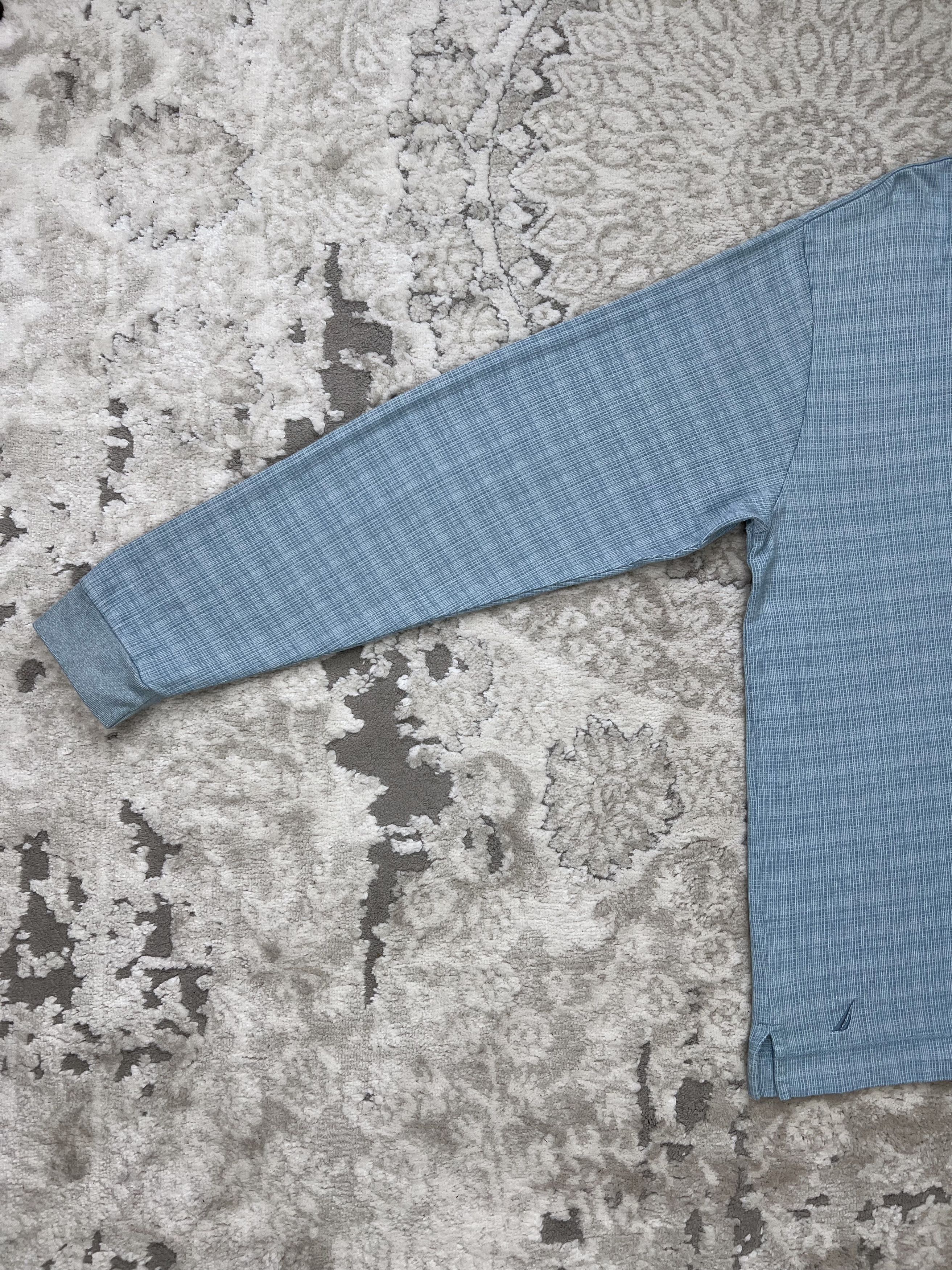 Nautica Vintage Nautica Long Sleeve Polo Shirt Made in Hong Kong XL Size US XL / EU 56 / 4 - 3 Thumbnail