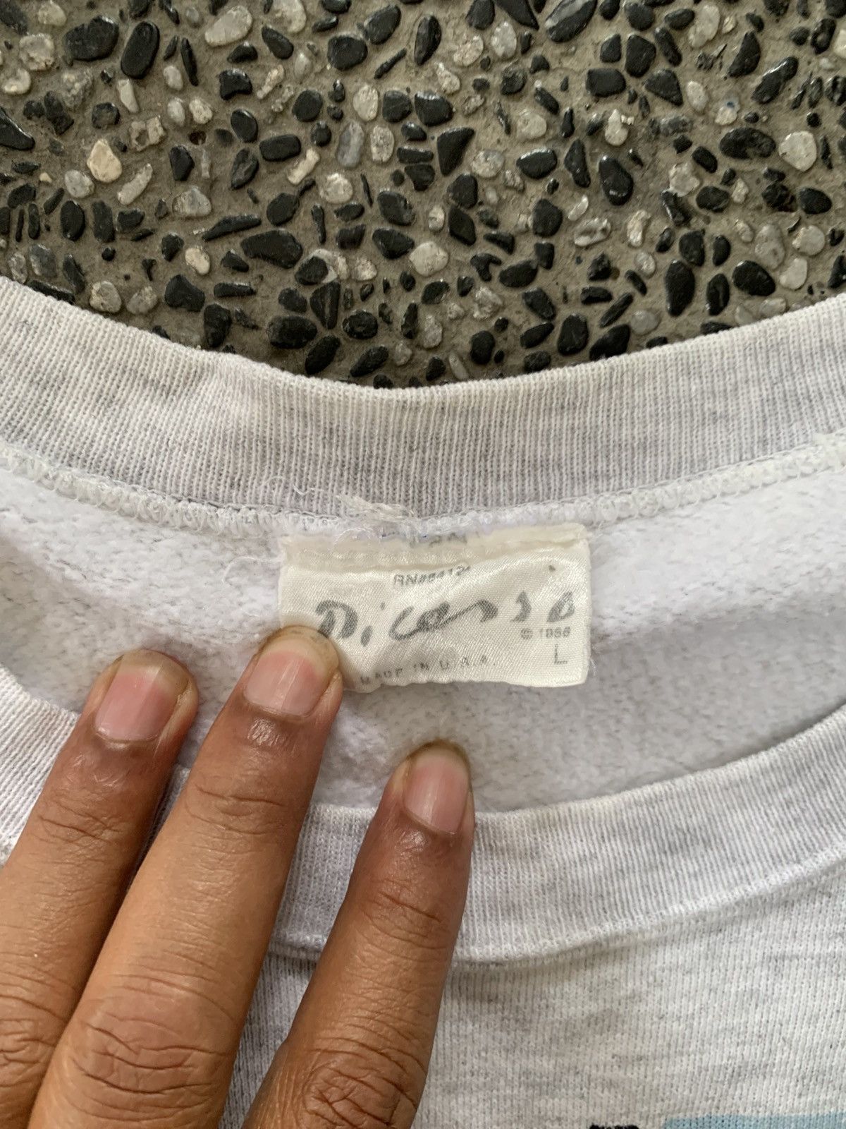 Arts & Science Vintage 90s Pablo Picasso Artwork / Art Sweatshirt Size US L / EU 52-54 / 3 - 8 Thumbnail
