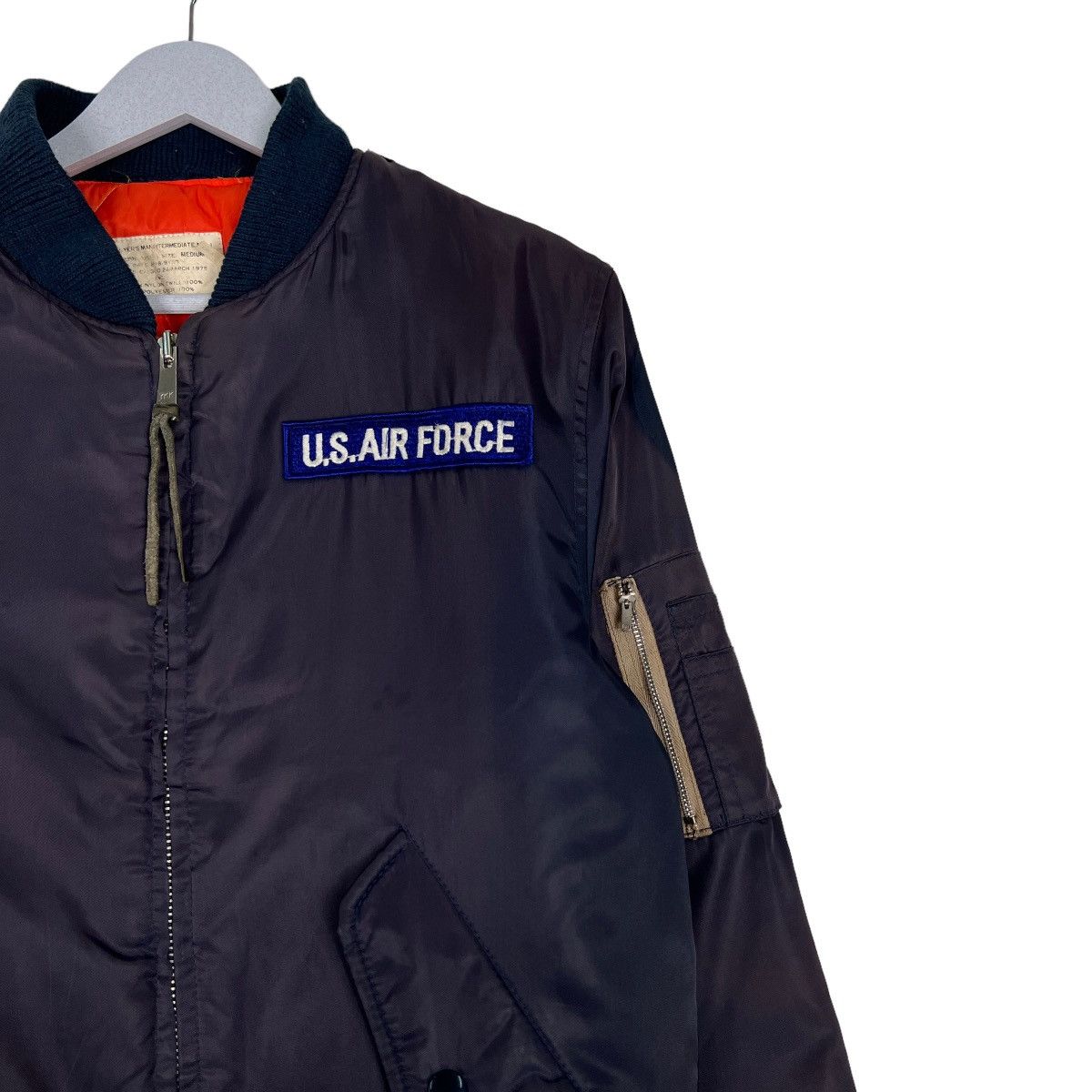 Japanese Brand 🔥 RIOT VINTAGE MA 1 BOMBER JACKET Size US M / EU 48-50 / 2 - 5 Thumbnail