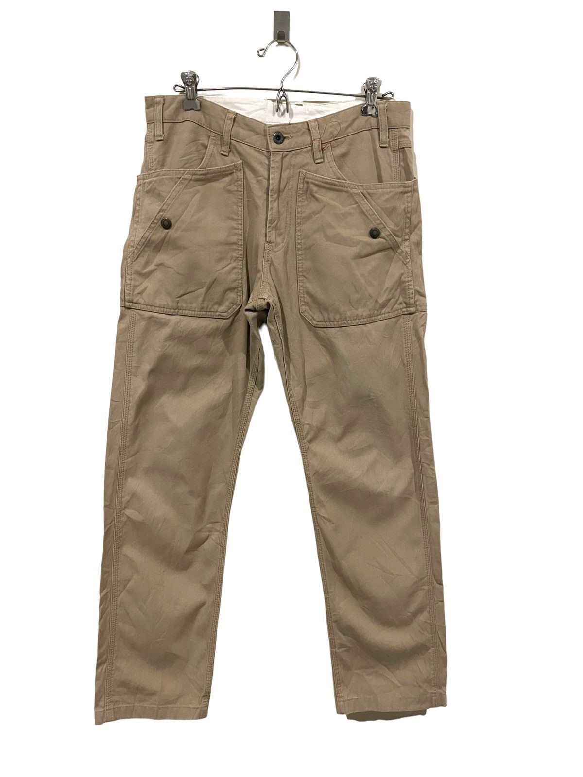 If Six Was Nine Japon Au Fabrique WWII Military Inspired Pants Size US 32 / EU 48 - 1 Thumbnail
