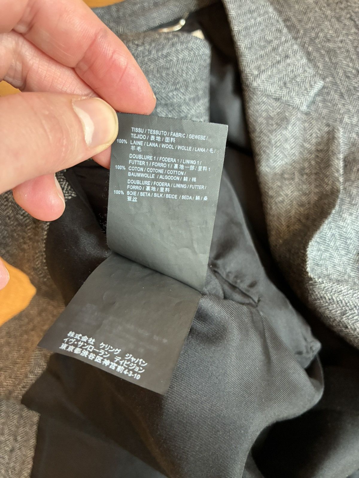 Saint Laurent Paris Make an offer! RARE Saint Laurent Paris Wool Blazer Heidi Size 48R - 6 Thumbnail