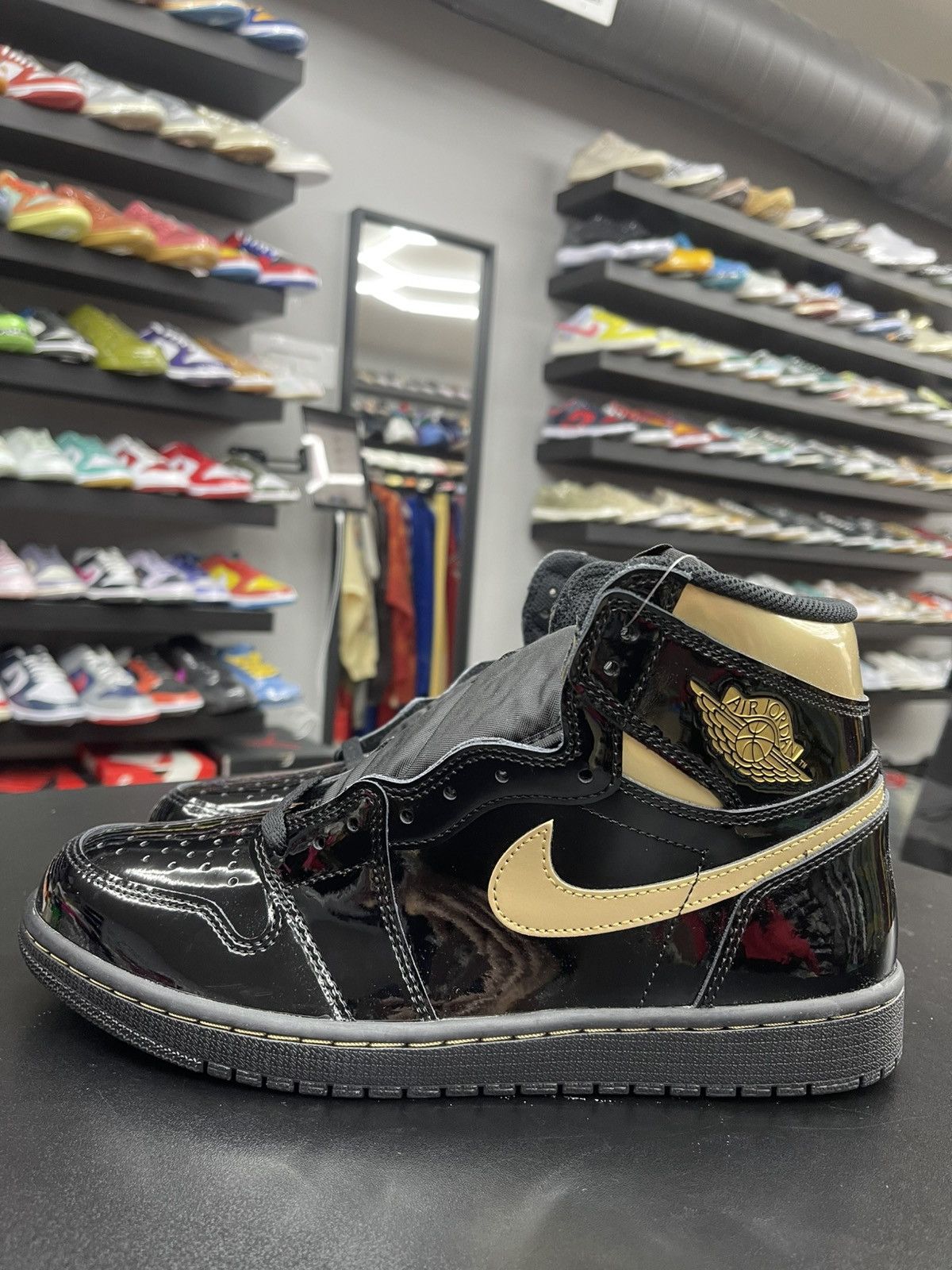 Jordan Brand Size 10 - Jordan 1 Metallic Gold Brand New Size US 10 / EU 43 - 1 Thumbnail
