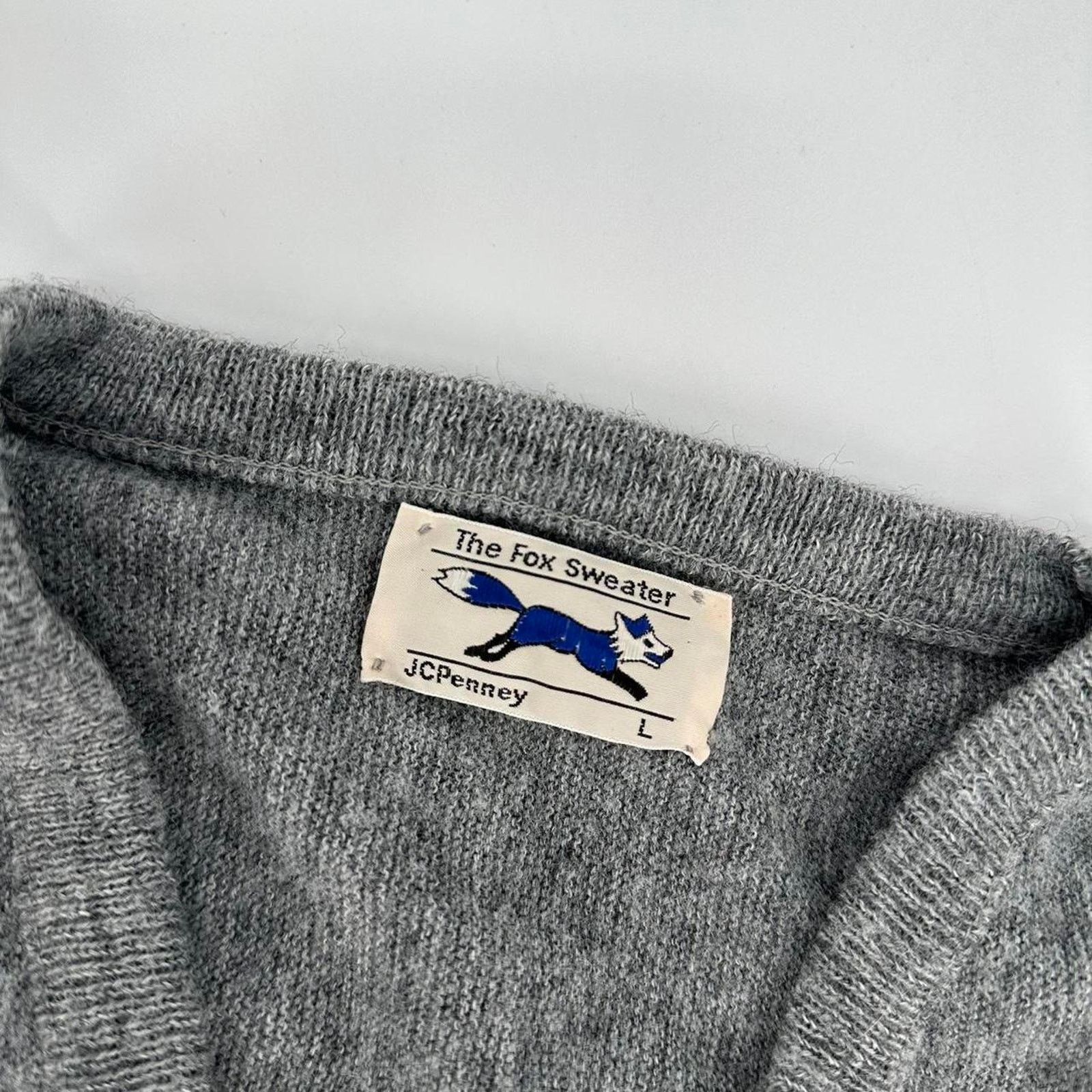 Other 70s/80s jc penney the fox sweater pullover Size US L / EU 52-54 / 3 - 2 Thumbnail