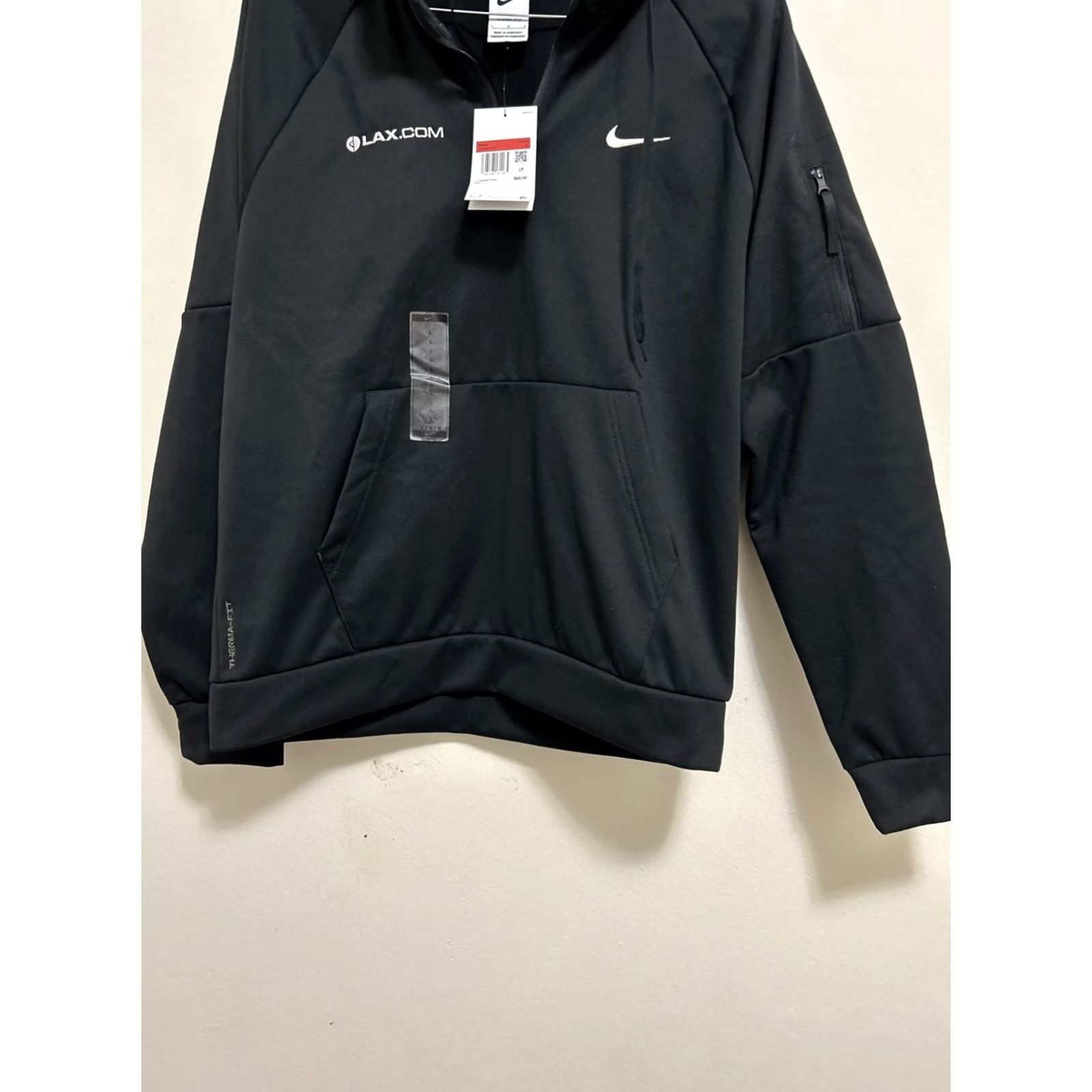 Nike Nike Therma Fit Hoodie Mens Large Black Sweatshirt Pullover Pockets DQ4844 010 Size US L / EU 52-54 / 3 - 3 Thumbnail