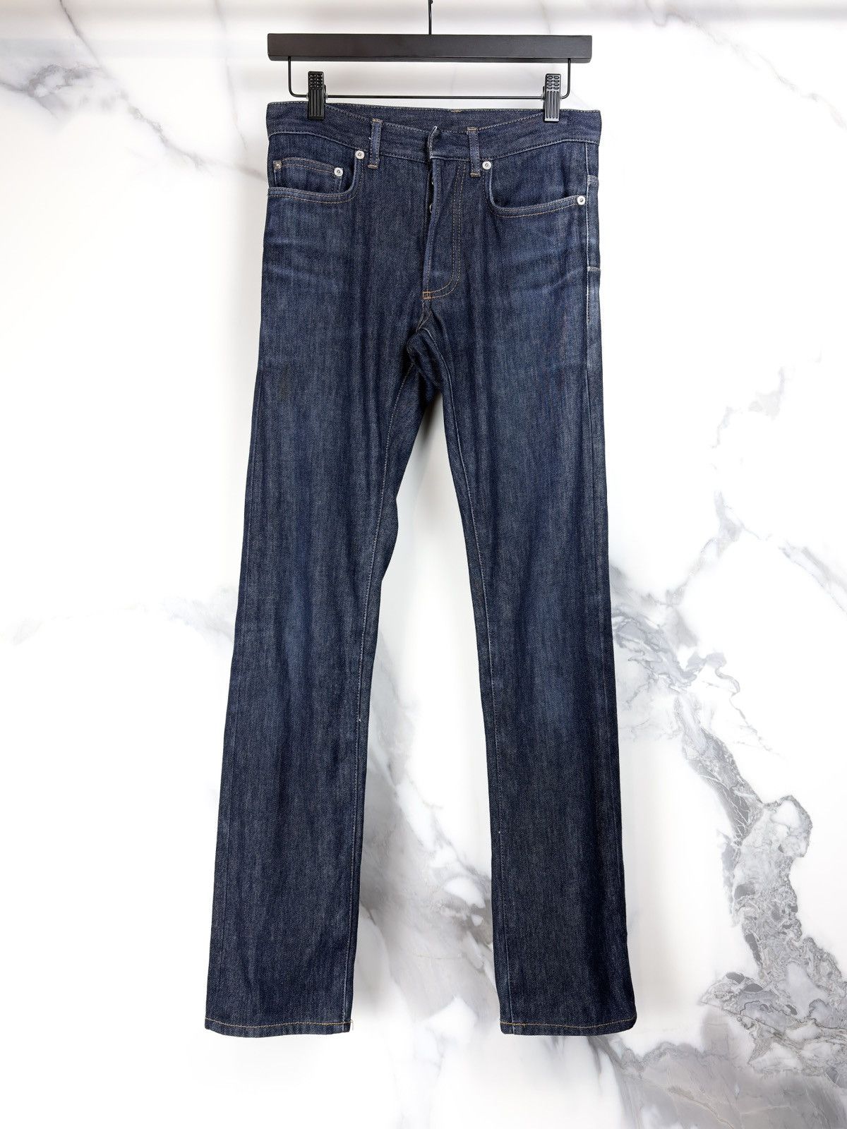 Dior Dior Homme Blue Straight Jeans Size 27 | Grailed