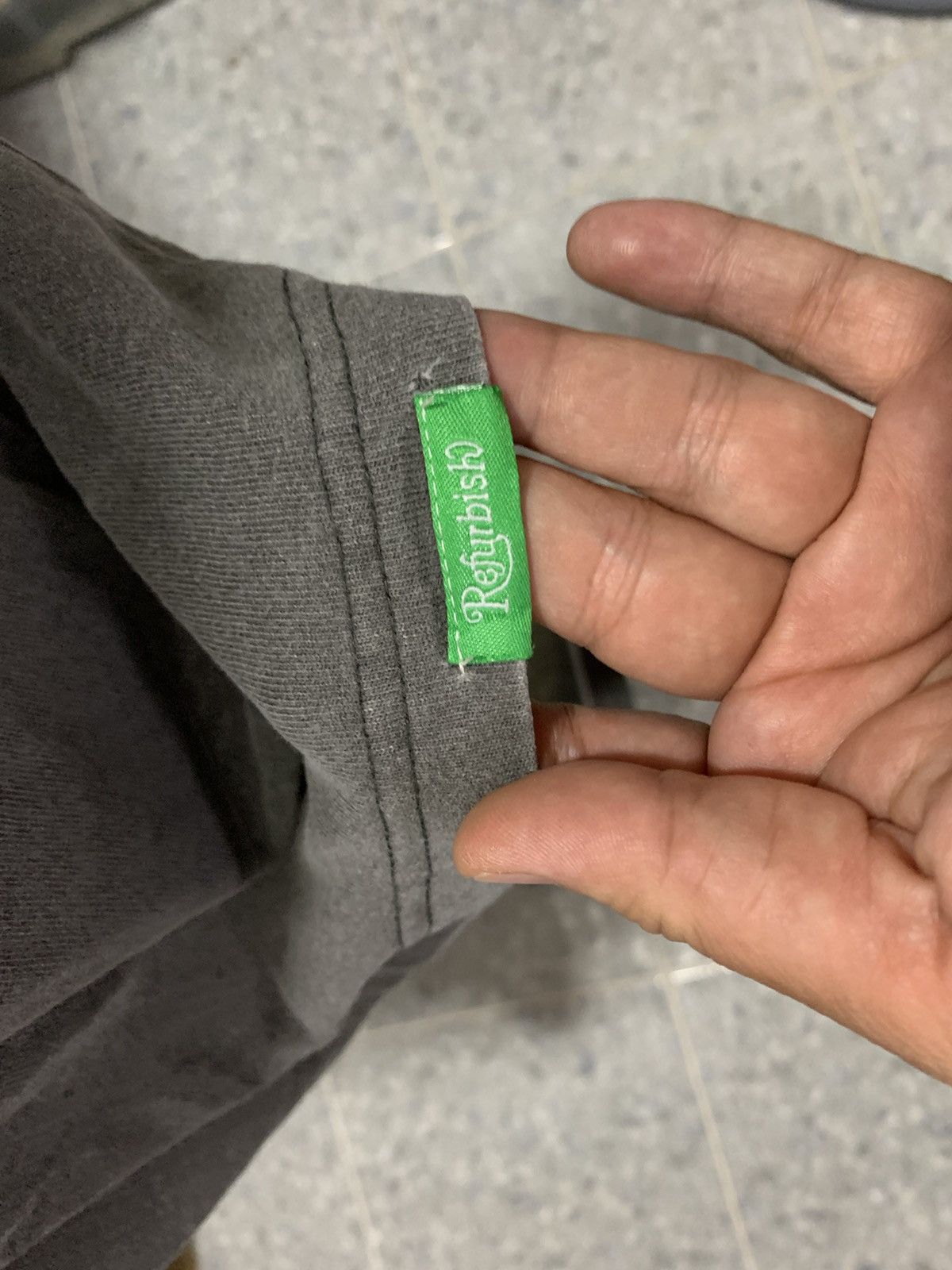 Japanese Brand Back number Refurbish Tee Size US L / EU 52-54 / 3 - 5 Thumbnail