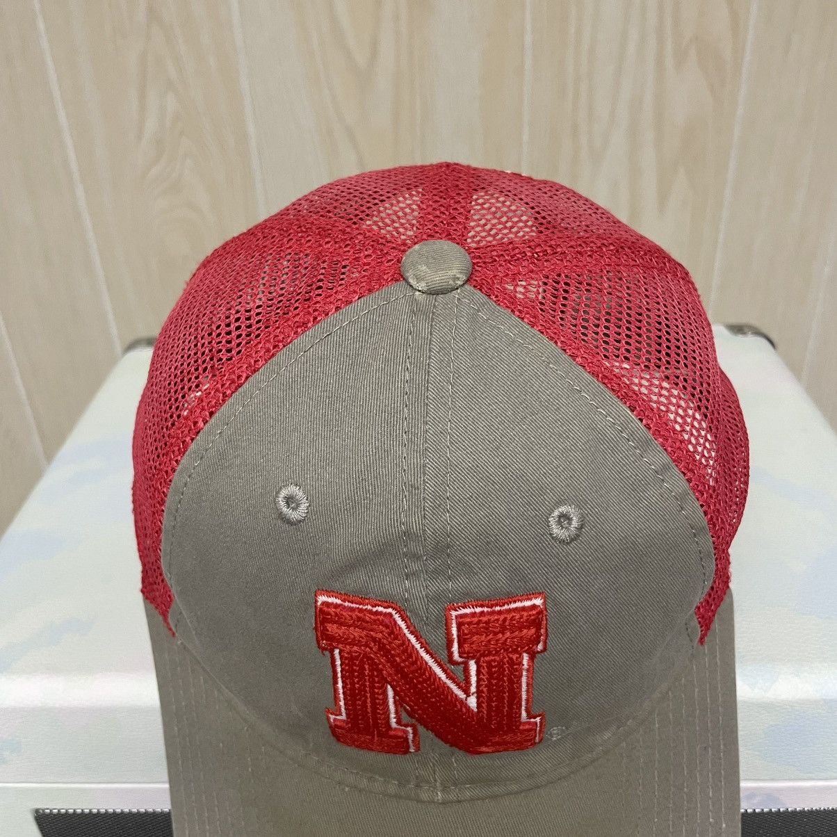 Adidas Adidas Nebraska Huskers Adjustable Trucker Snapback Hat Size ONE SIZE - 5 Thumbnail