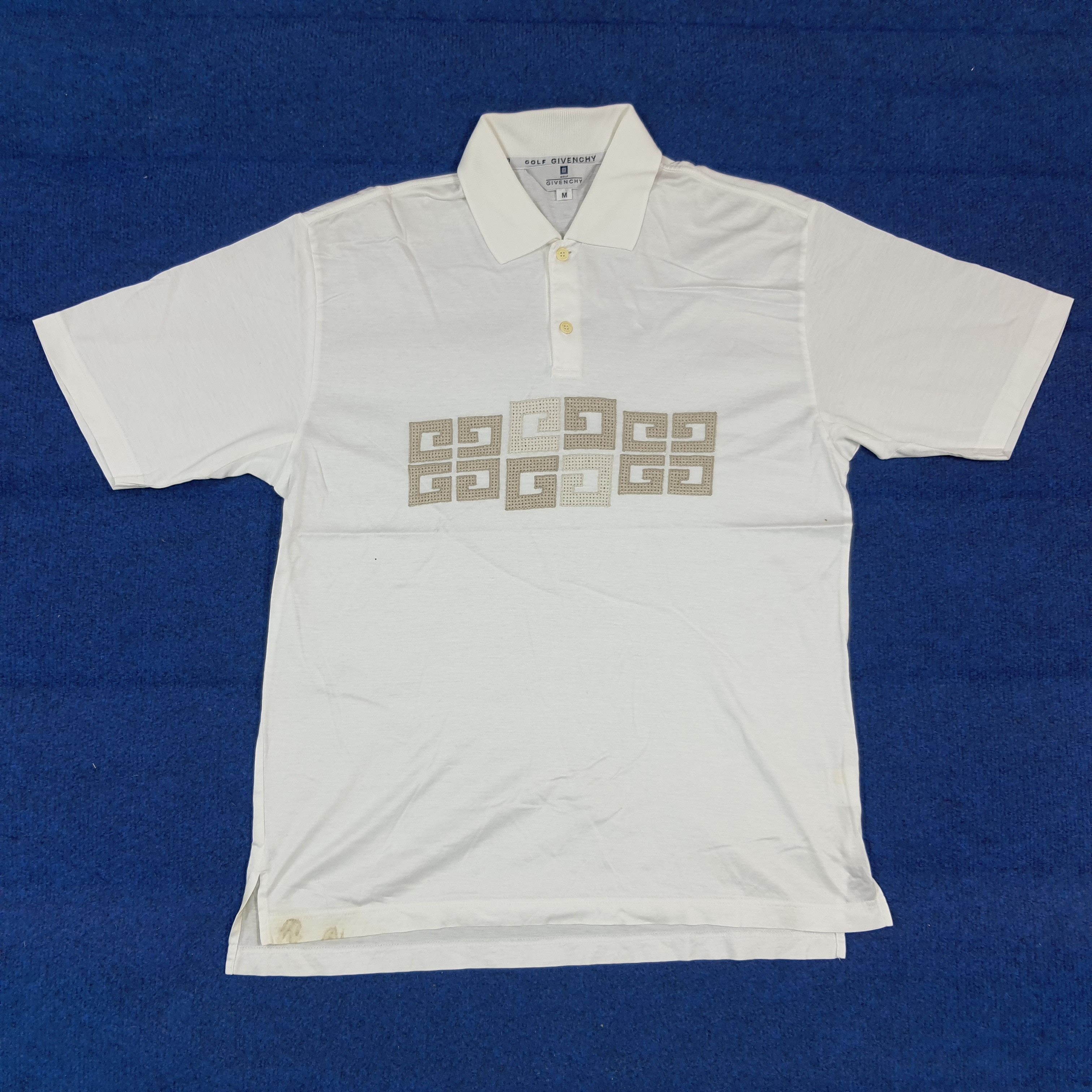 f*y様 GIVENCHY starlongsleevepolo by Ricc Givenchy Striped Sleeve Star Logo Polo Shirt – Justin Reed