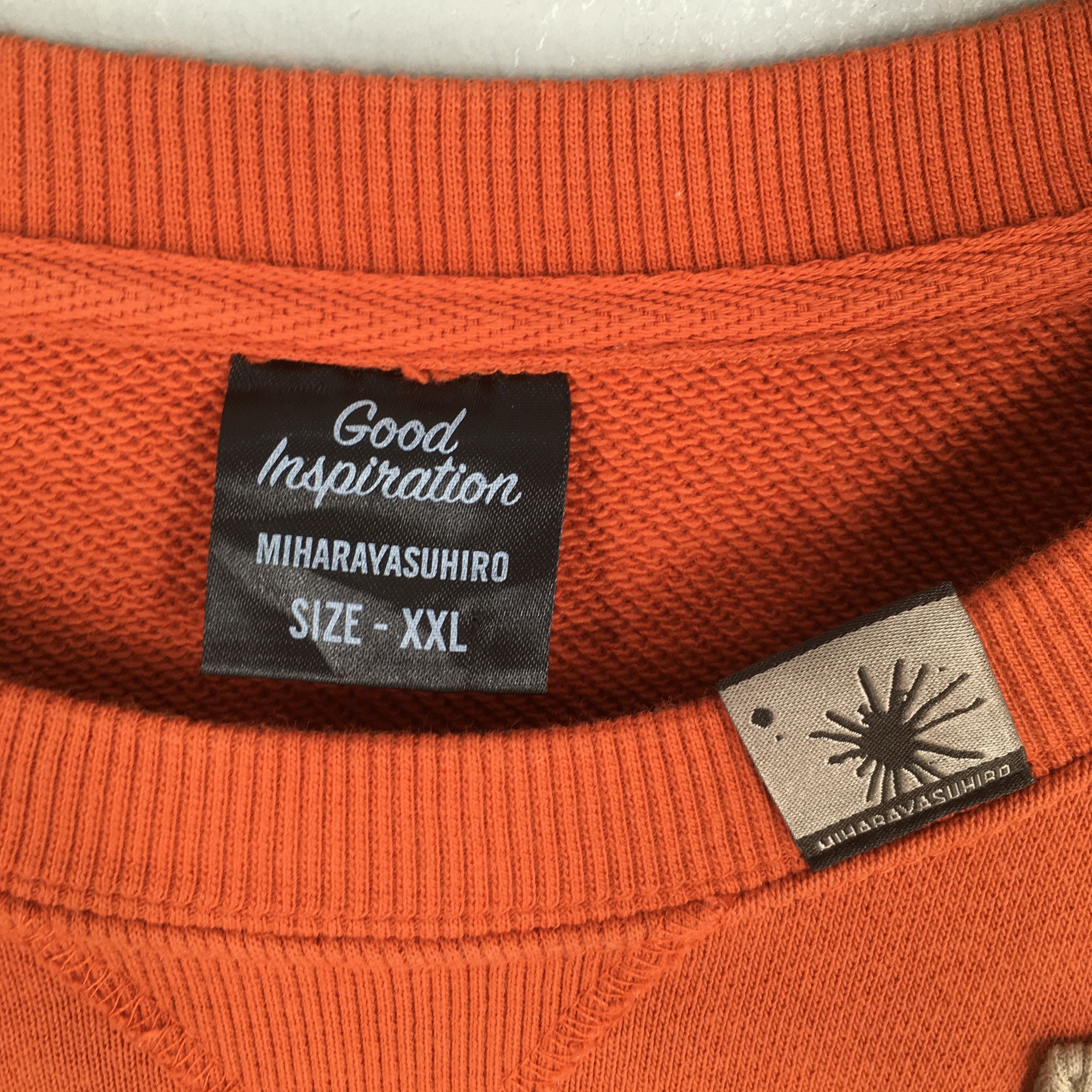 Maison MIHARA YASUHIRO GU x Maison Miharayasuhiro Good Inspiration Sweatshirt 2XL Size US XXL / EU 58 / 5 - 5 Thumbnail