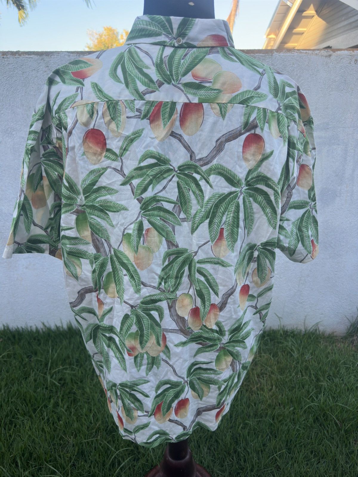 Other New Kahala Hawaiian Shirt Mango Mele Full Button Men's XXL Size US XXL / EU 58 / 5 - 2 Thumbnail