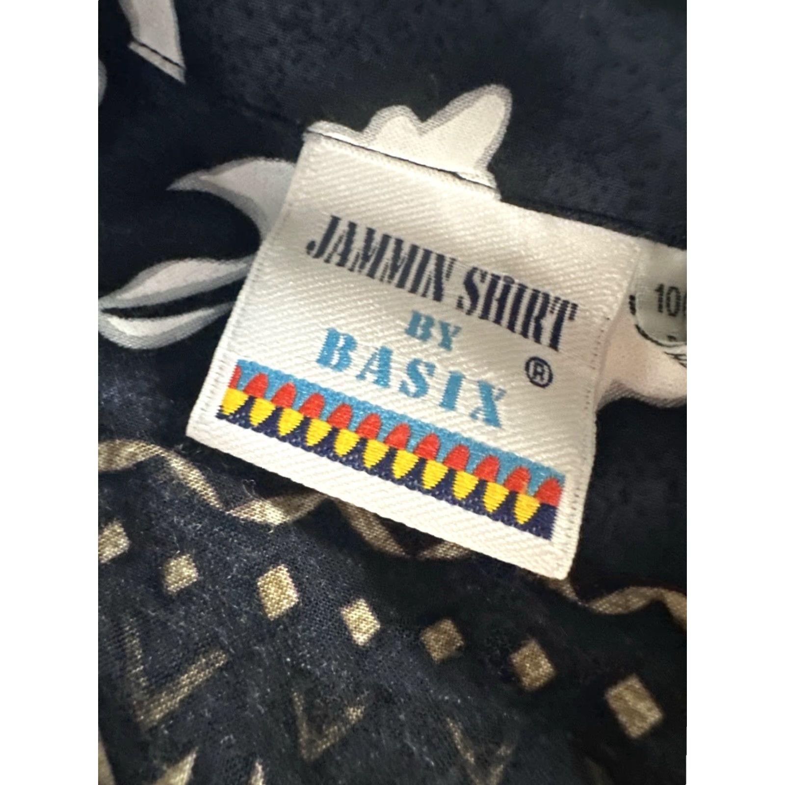 Vintage Basix Jammin Hawaiian Shirt Mens 2XL Blue Floral Short Sleeve Button-Up Casual Travel Hawaii Beach Flower Tropical Mens Size US XXL / EU 58 / 5 - 5 Thumbnail