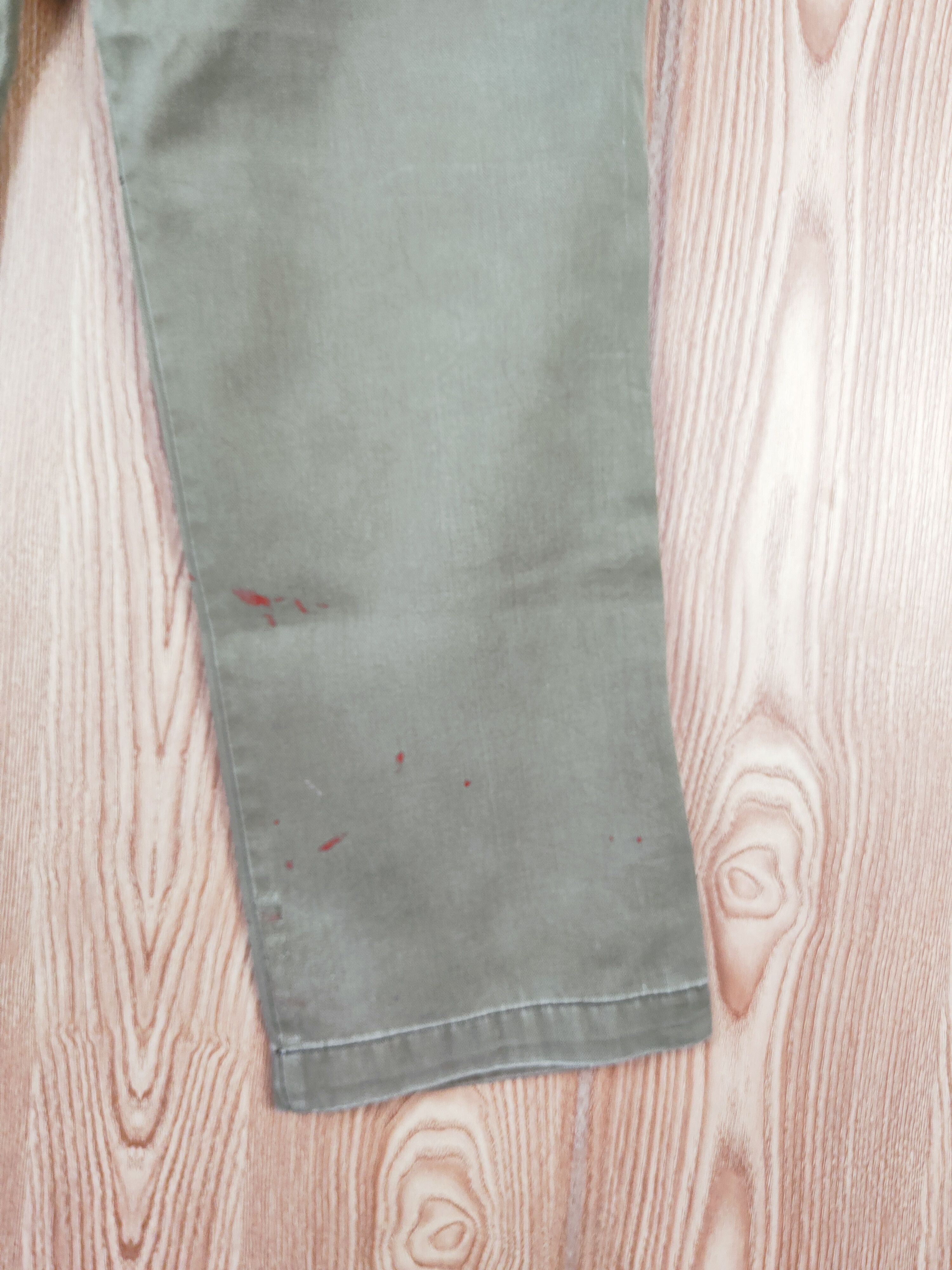 Japanese Brand Jawin Green Faded Multipocket Tactical Cargo Pants #W860 Size US 30 / EU 46 - 13 Thumbnail