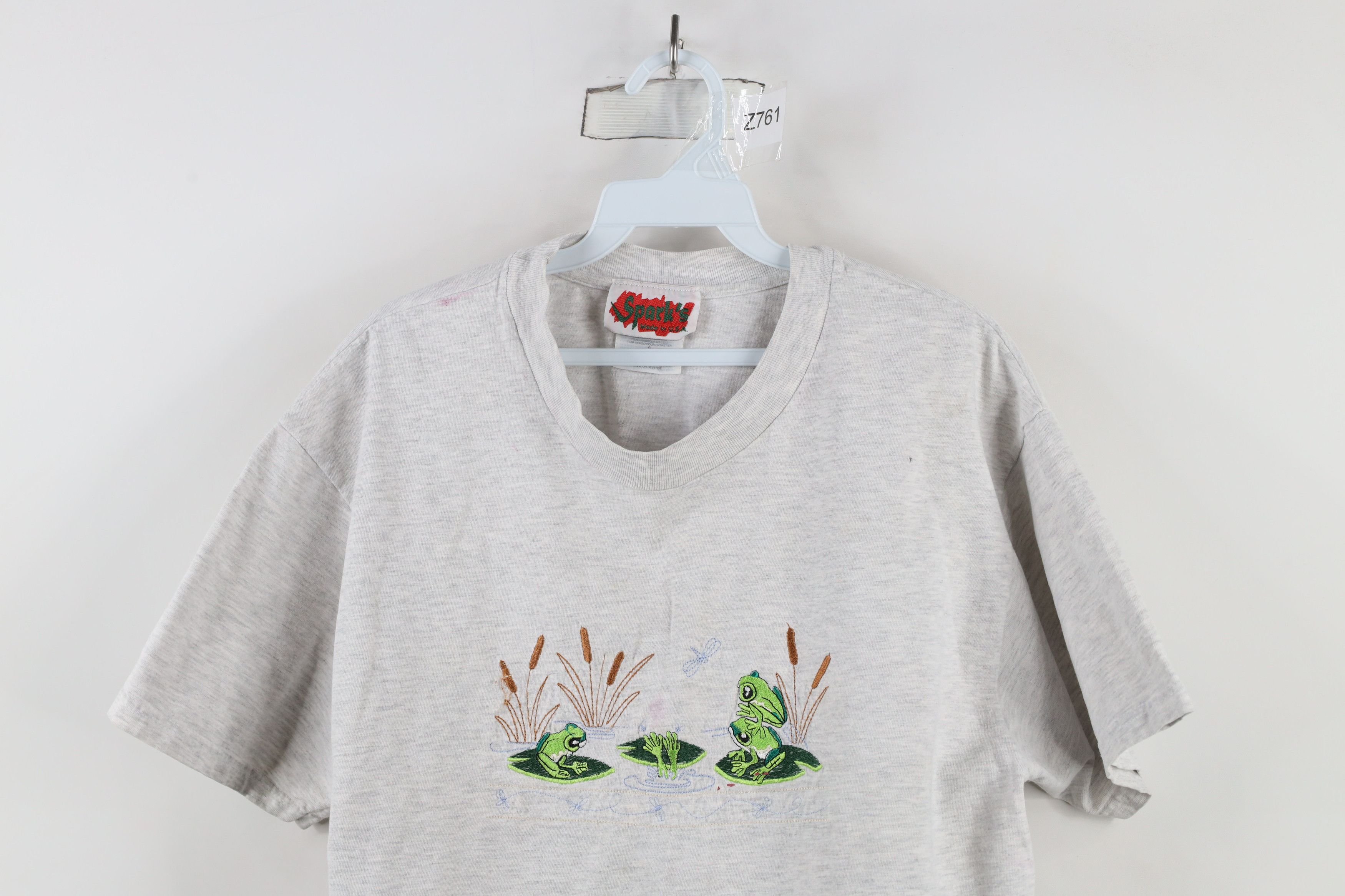 Vintage Vintage 90s Streetwear Frog Pond Short Sleeve T-Shirt USA Size L / US 10 / IT 46 - 2 Thumbnail