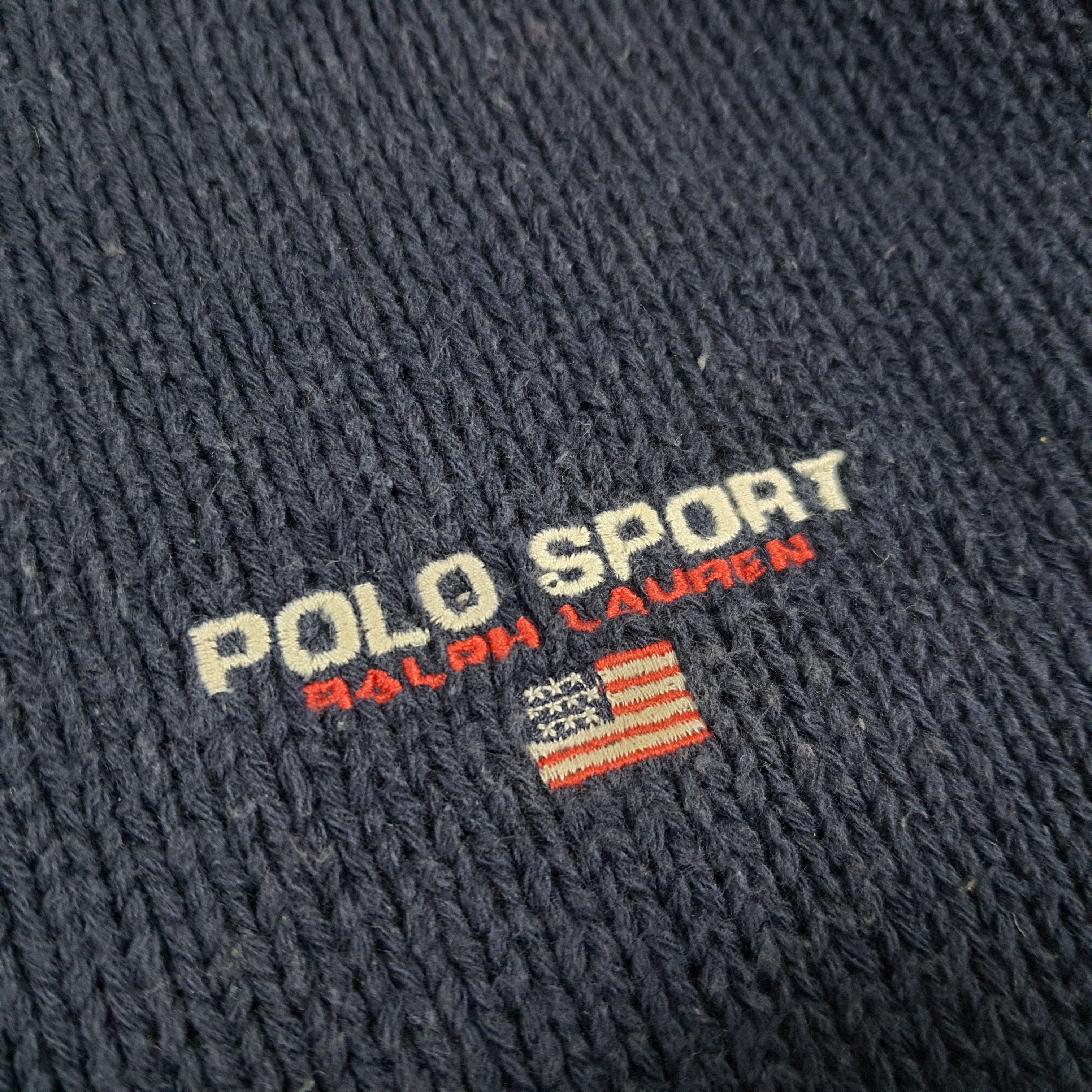 Polo Ralph Lauren Vintage Polo Sport Ralph Lauren Knitwear Sweatshirt C281N20 Size US L / EU 52-54 / 3 - 3 Thumbnail
