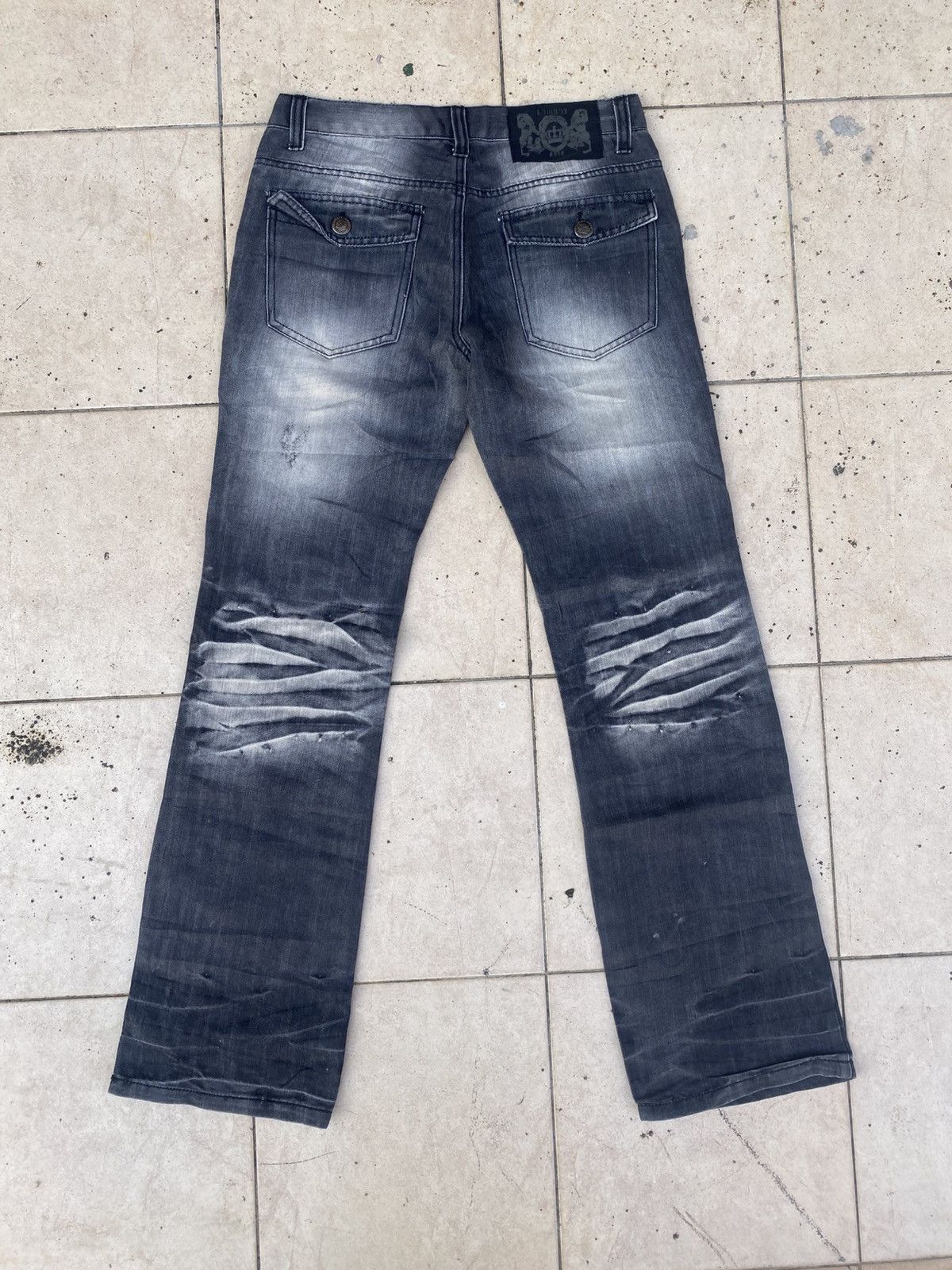 LOWBOX Lowbox Clawmark Flare Jeans Size US 31 - 4 Thumbnail