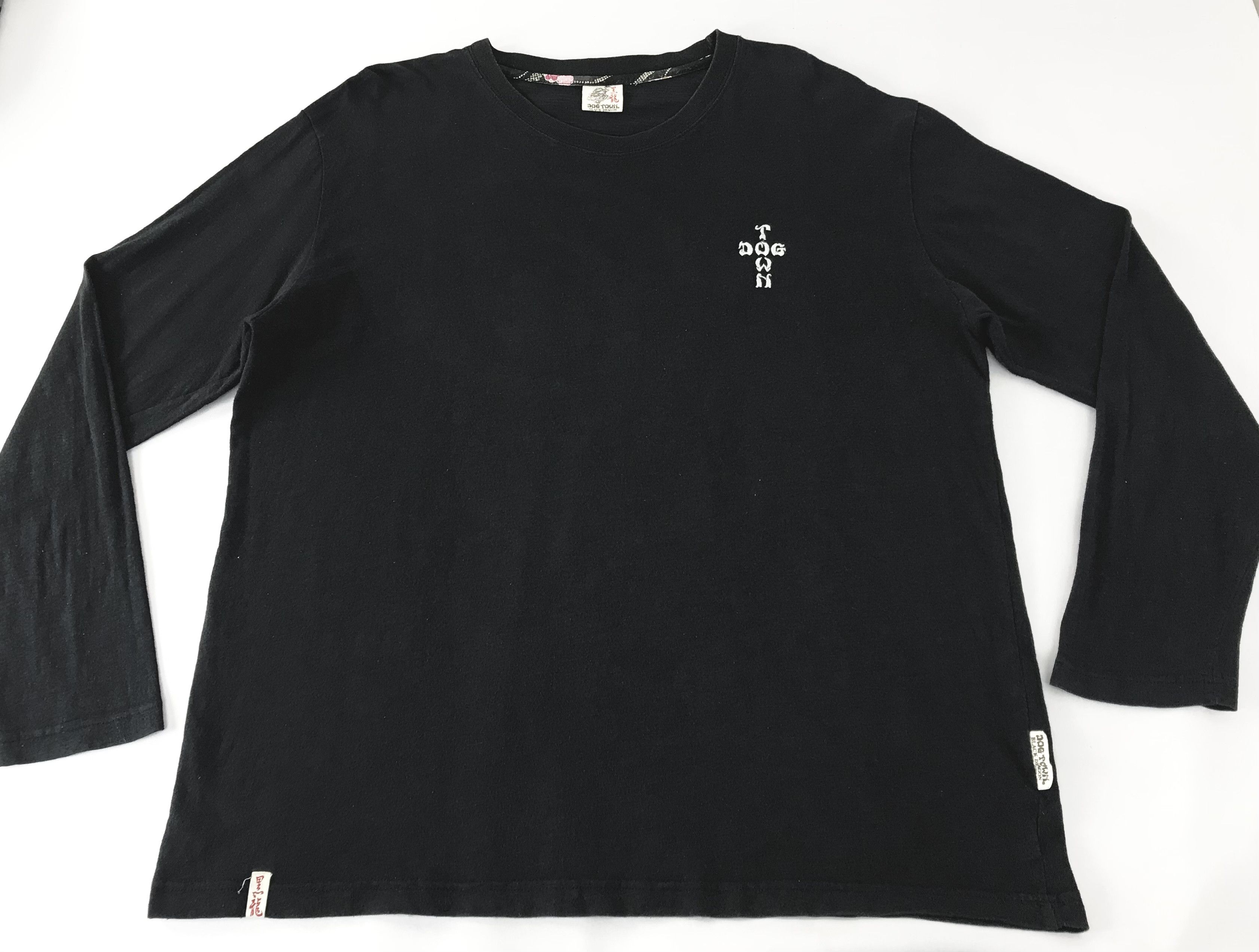 Dogtown Dog Town Black Dragon Big Logo Back Side Long Sleeve Size US L / EU 52-54 / 3 - 1 Thumbnail