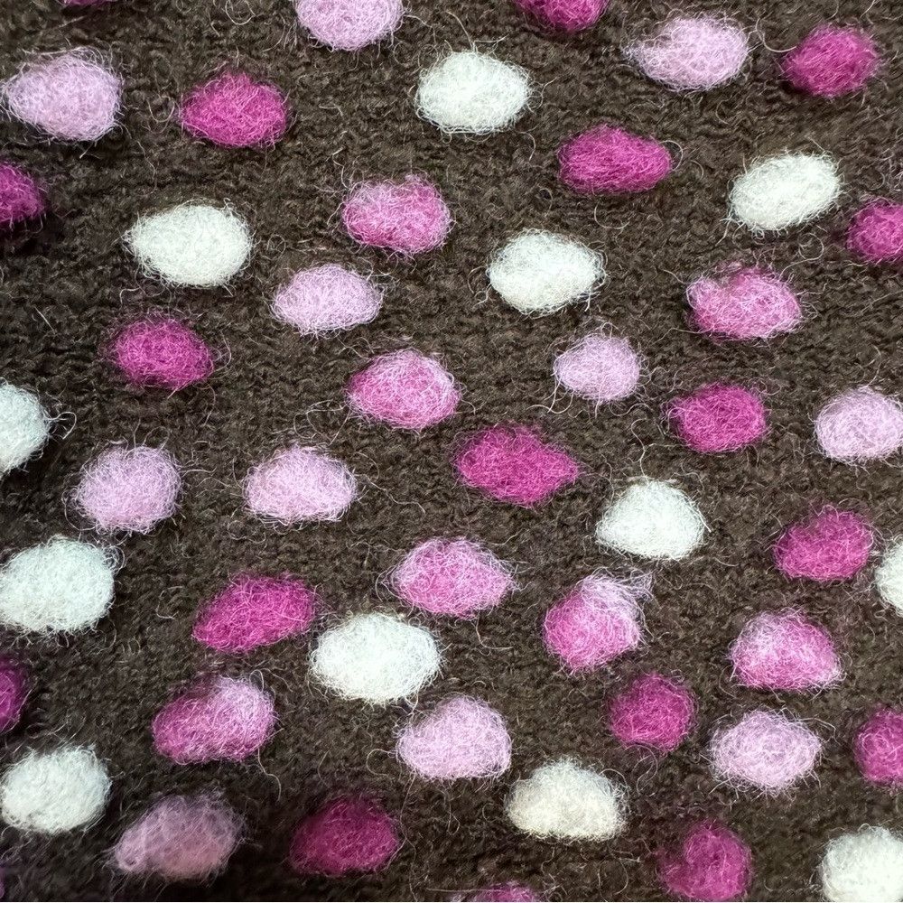 Other NWT New Isabel Garreton Wool Blend Textured Polka Dot Skirt Size 24" / US 00 / IT 34 - 3 Thumbnail