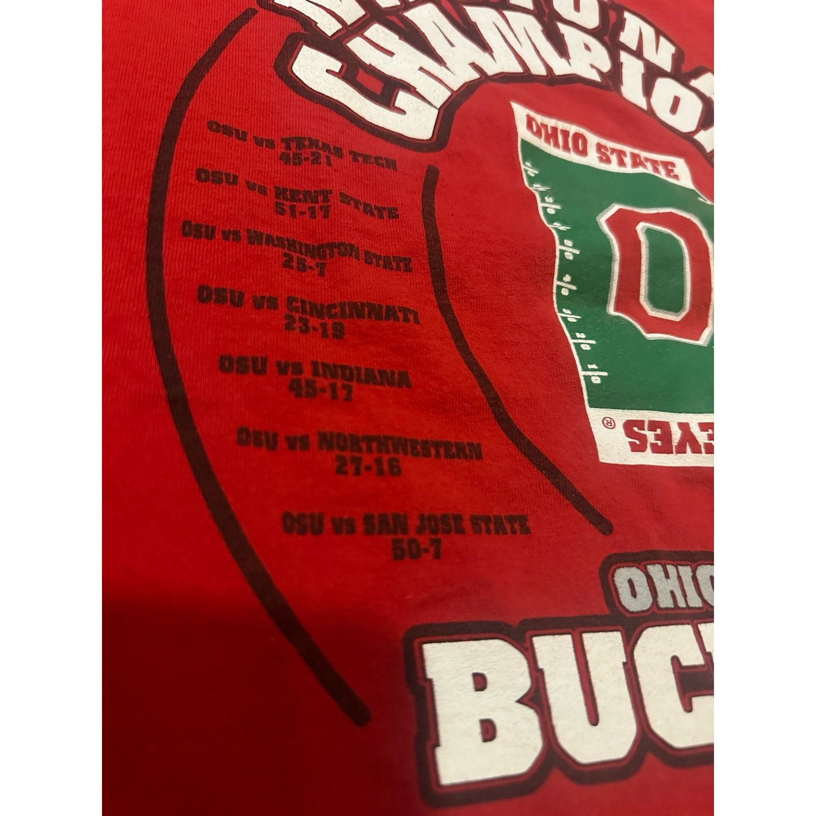 Delta Ohio State buckeyes 2002 national football championship Size US XL / EU 56 / 4 - 1 Thumbnail