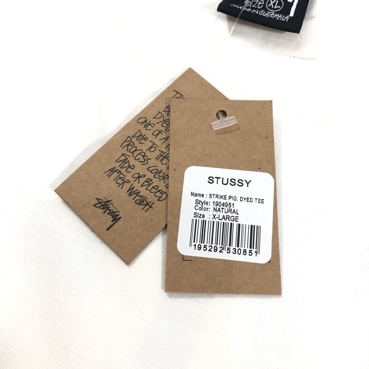 Stussy × Vintage Stussy Strike Tee Size US XL / EU 56 / 4 - 5 Thumbnail