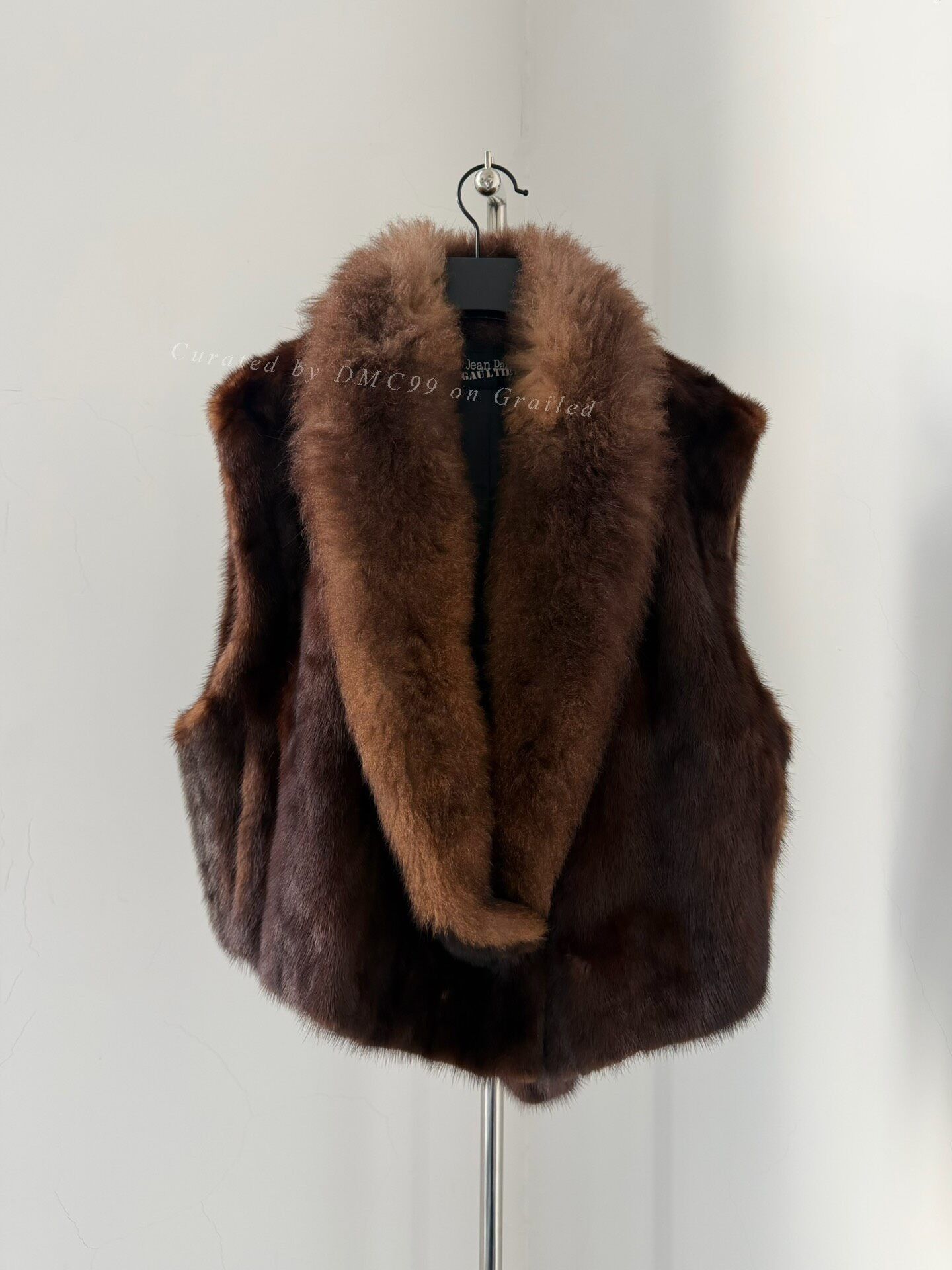 Jean Paul Gaultier Jean Paul Gaultier 90s Mink Fur Vest Size US M / EU 48-50 / 2 - 1 Thumbnail